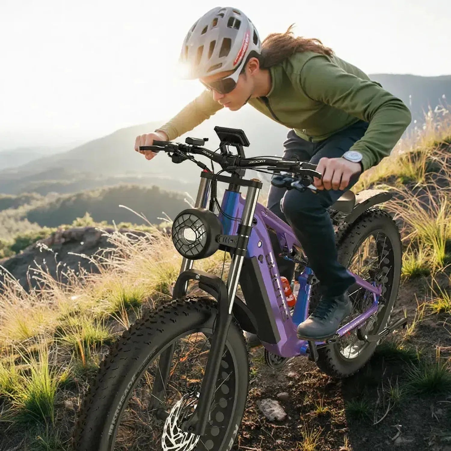 DUOTTS E26 Electric Bike Fat Tyre Full Suspension with Hydraulic Brakes up to 55 Km/h