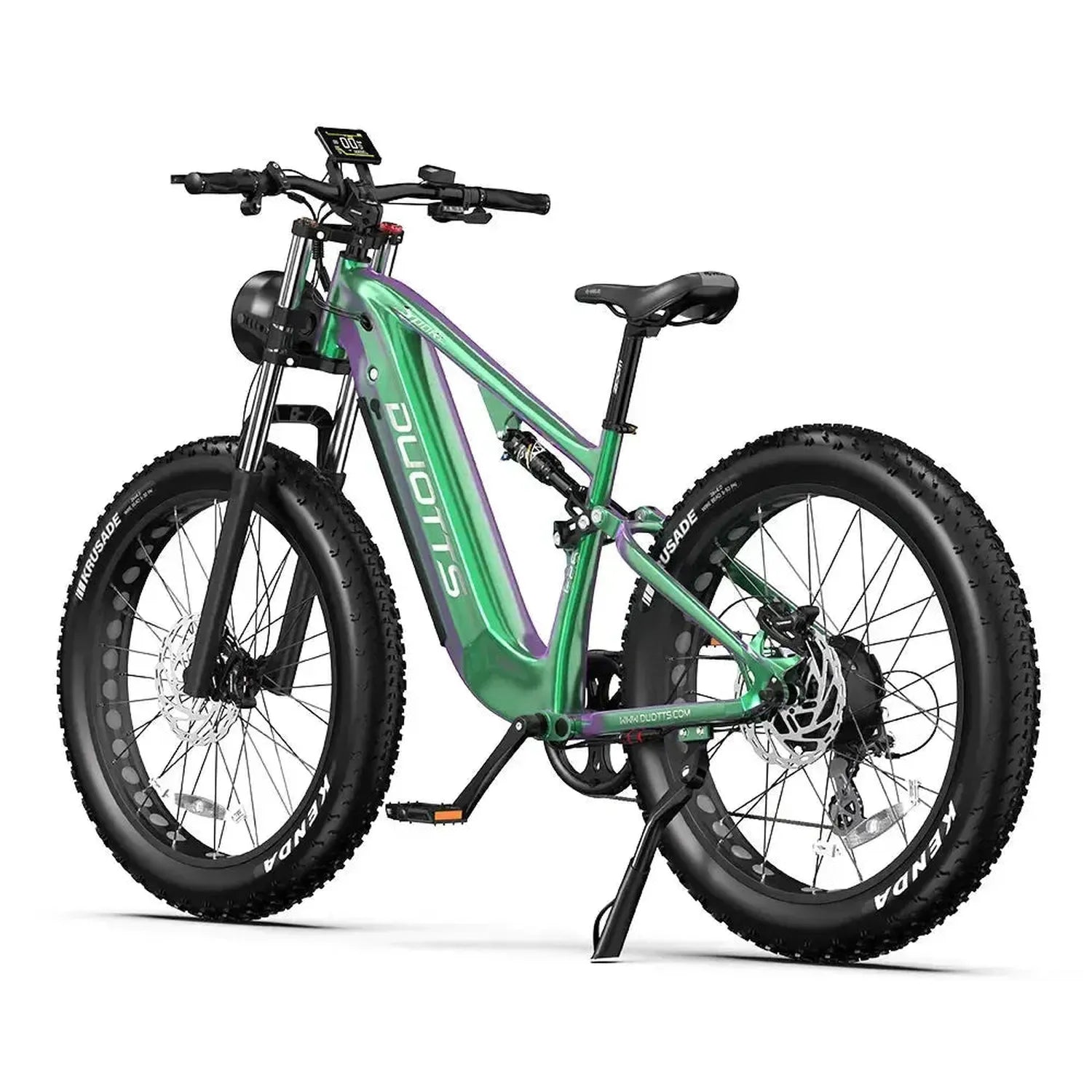 DUOTTS E26 Electric Bike Fat Tyre Full Suspension with Hydraulic Brakes up to 55 Km/h