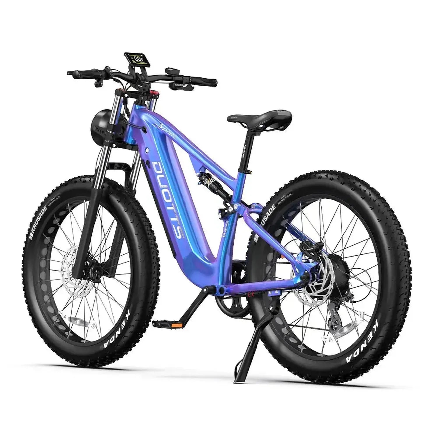 DUOTTS E26 Electric Bike Fat Tyre Full Suspension with Hydraulic Brakes up to 55 Km/h
