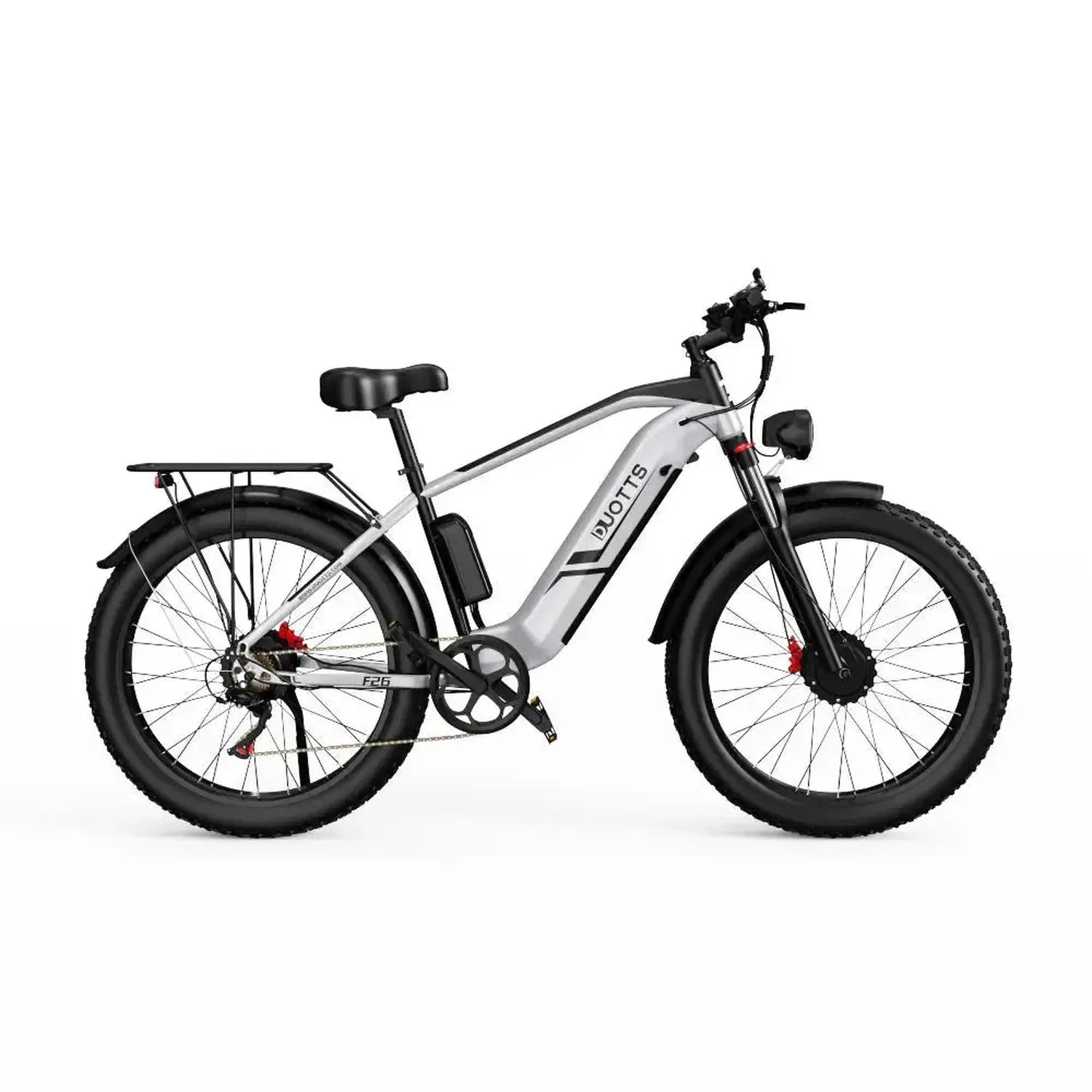 DUOTTS F26 Electric Bike Fat Tyre with Hydraulic Brakes and Bluetooth up to 60 Km/h