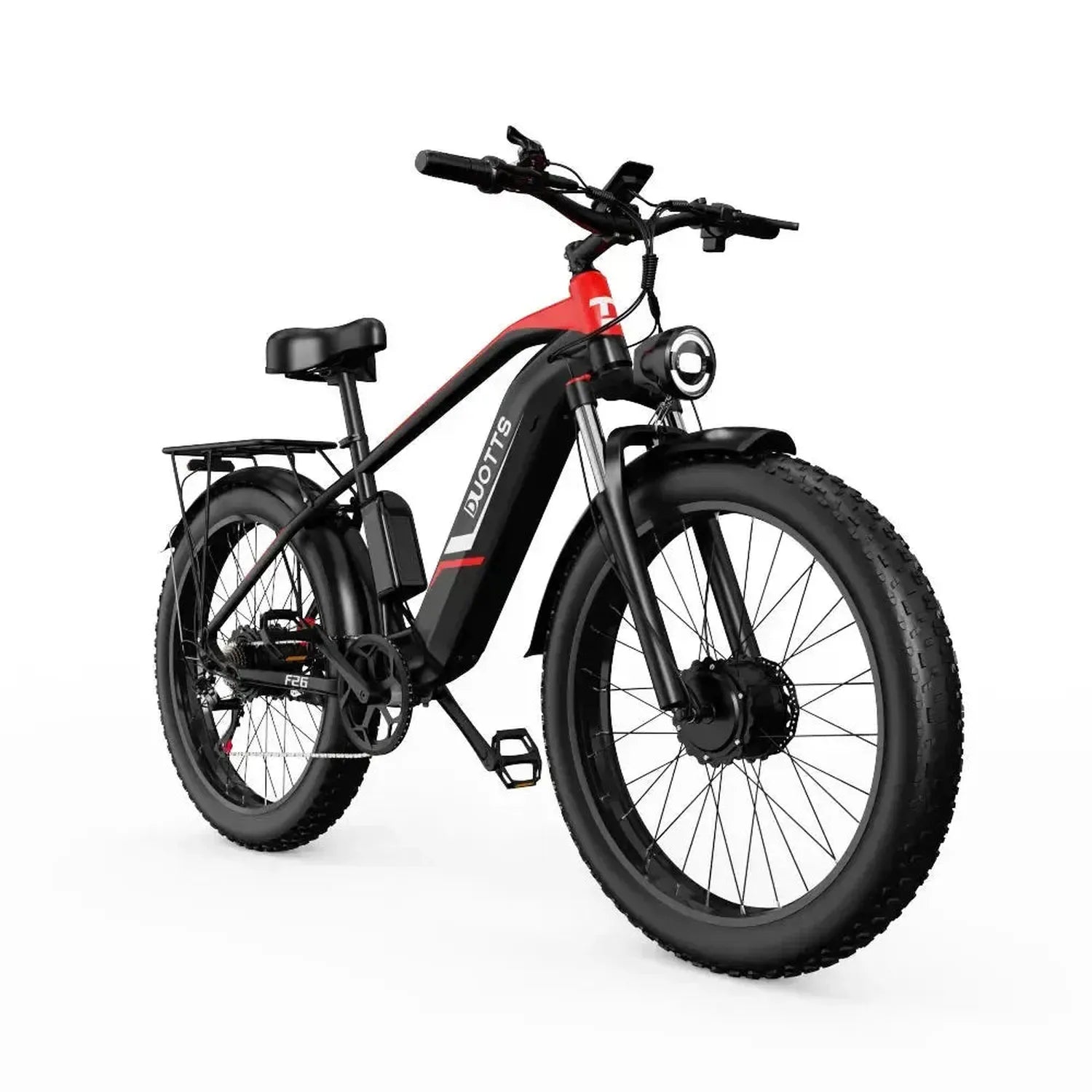 DUOTTS F26 Electric Bike Fat Tyre with Hydraulic Brakes and Bluetooth up to 60 Km/h