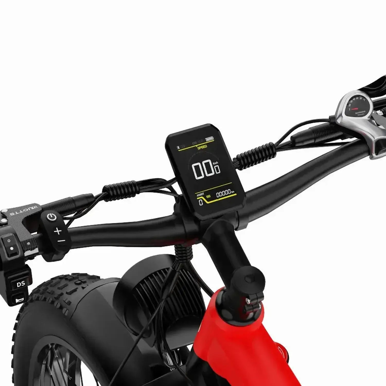 DUOTTS F26 Electric Bike Fat Tyre with Hydraulic Brakes and Bluetooth up to 60 Km/h