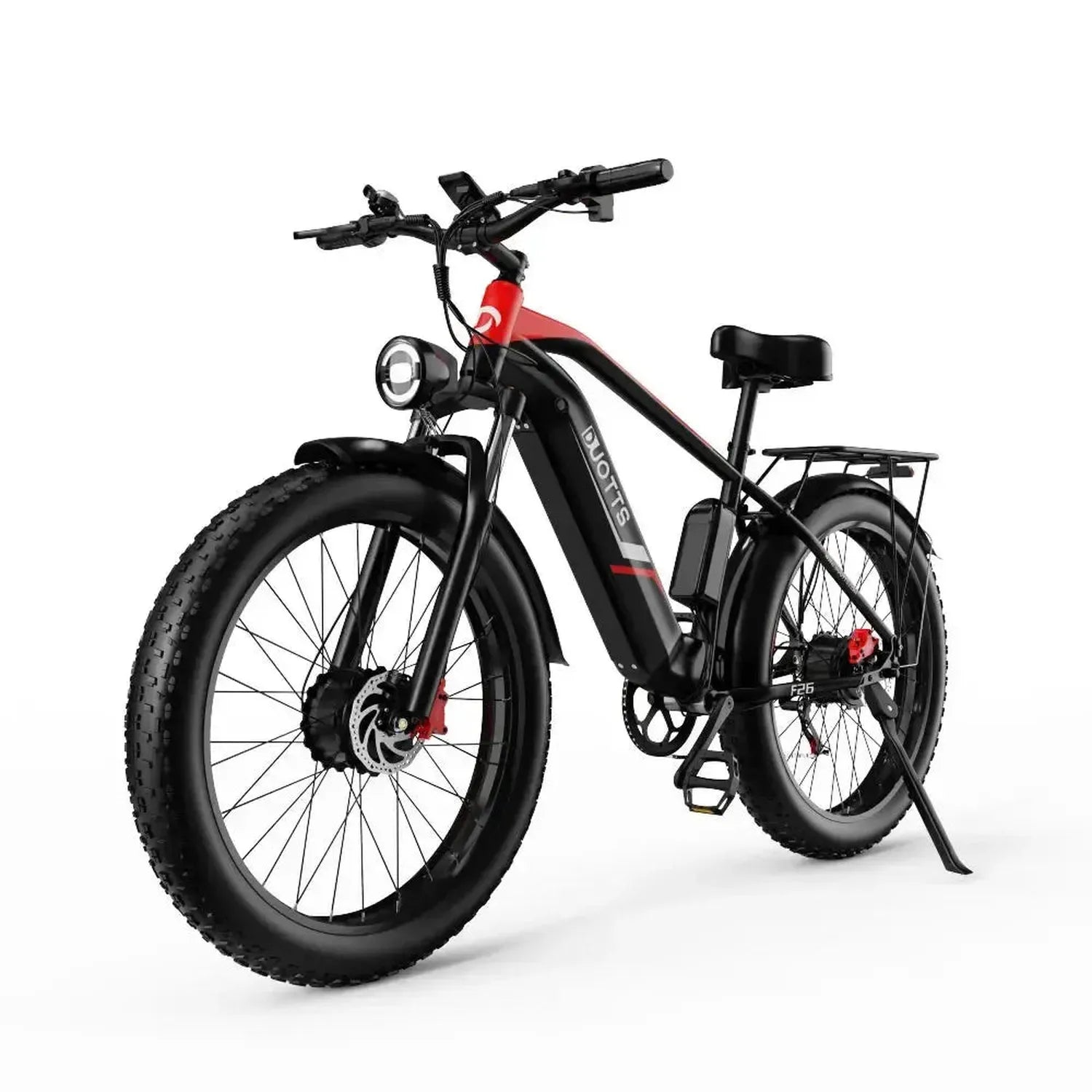 DUOTTS F26 Elektrofahrrad mit Fat-Reifen, hydraulischen Bremsen und Bluetooth bis zu 60 km/h – Punk Ride