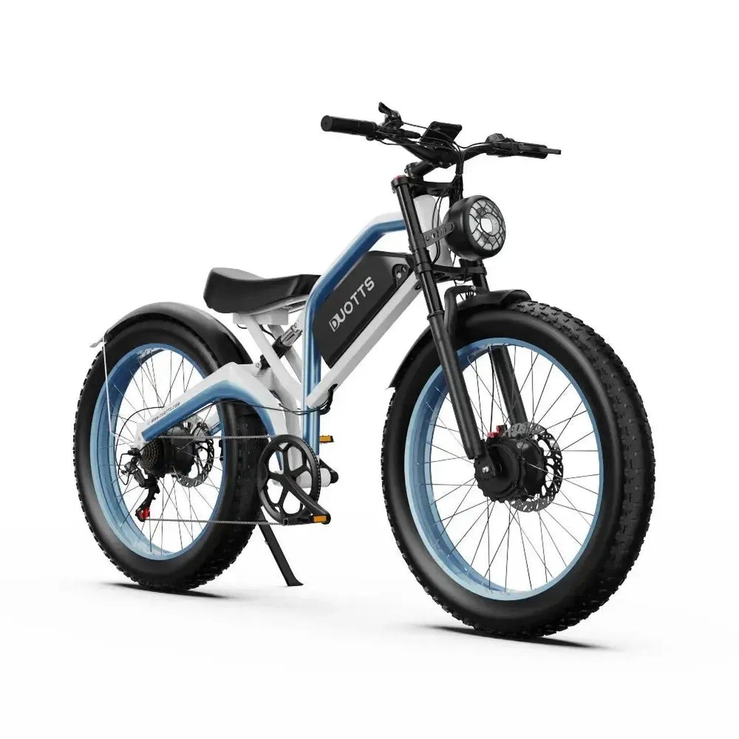 DUOTTS N26 Electric Bike Fat Tyre Full Suspension with Removable Battery up to 55 Km/h