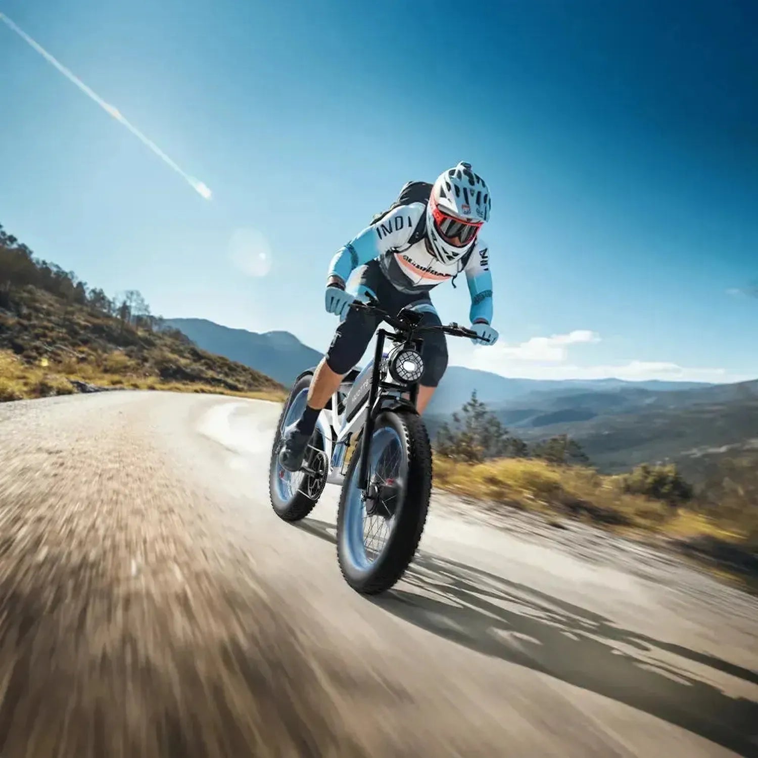 DUOTTS N26 Electric Bike Fat Tyre Full Suspension with Removable Battery up to 55 Km/h