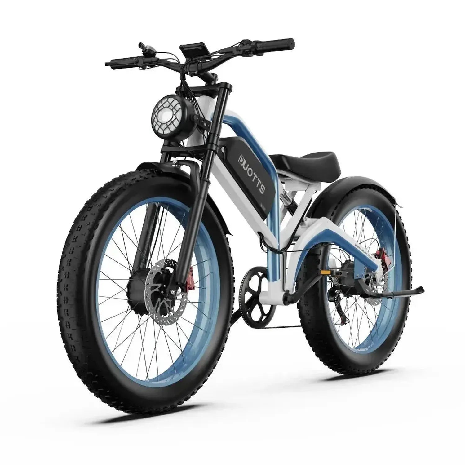 DUOTTS N26 Electric Bike Fat Tyre Full Suspension with Removable Battery up to 55 Km/h