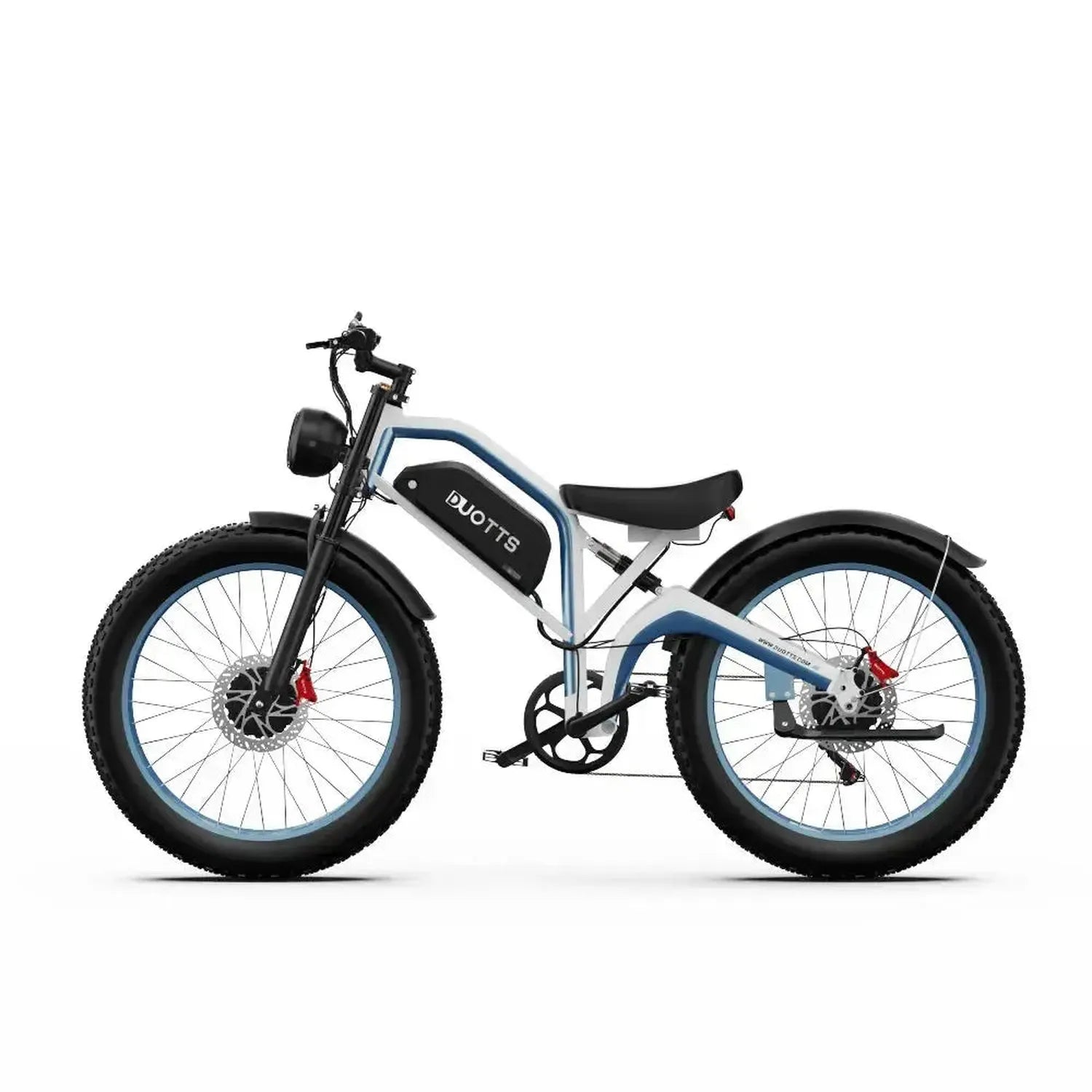DUOTTS N26 Electric Bike Fat Tyre Full Suspension with Removable Battery up to 55 Km/h