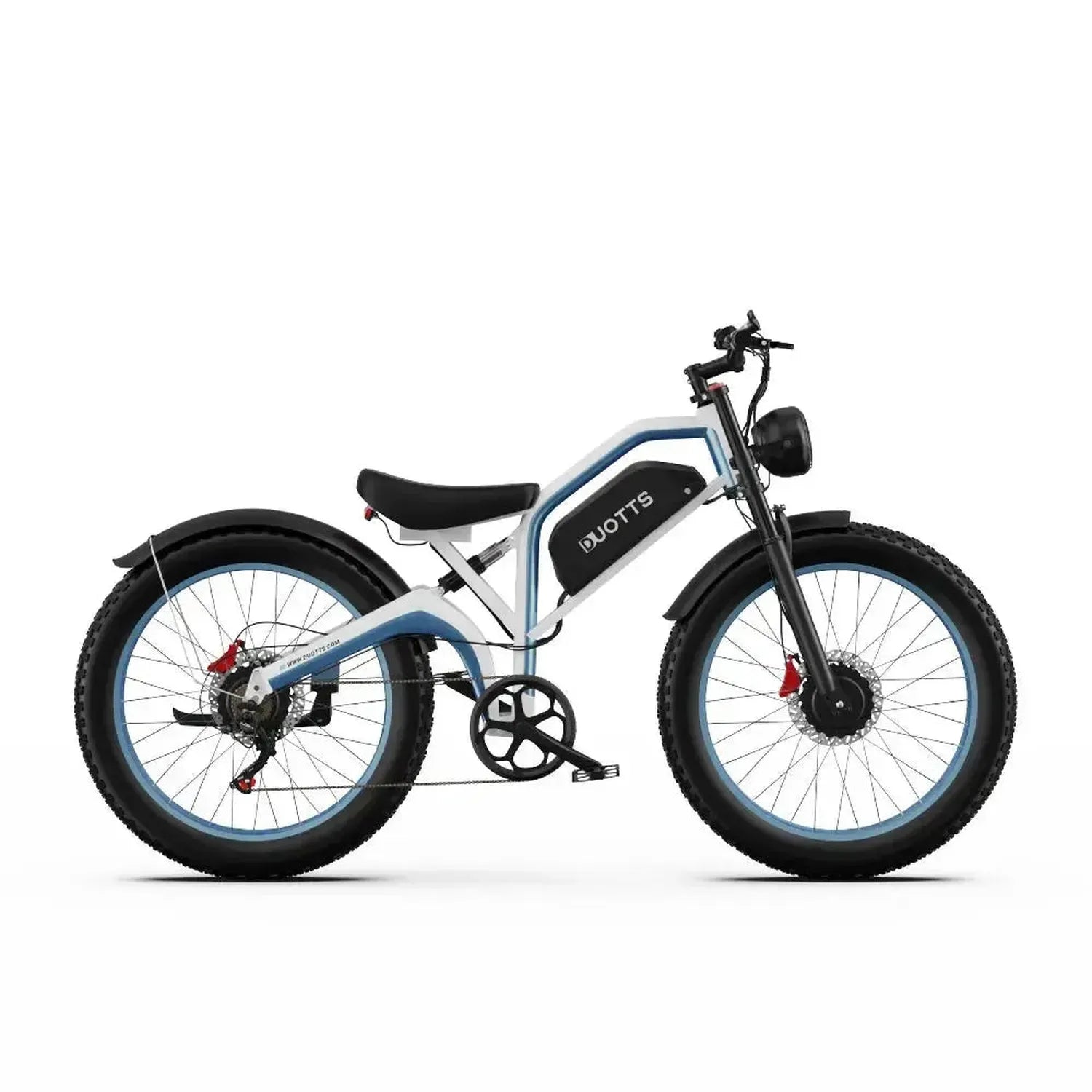 DUOTTS N26 Electric Bike Fat Tyre Full Suspension with Removable Battery up to 55 Km/h