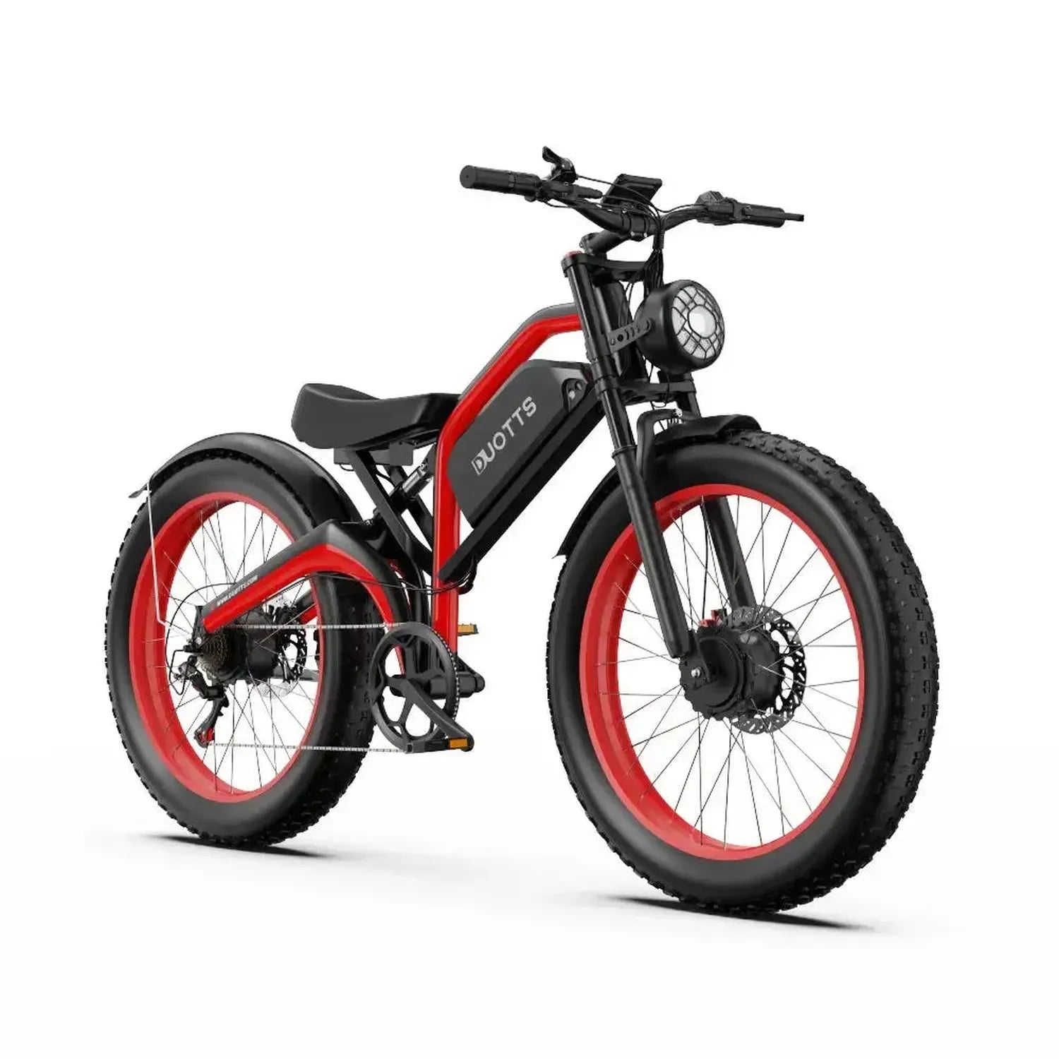 DUOTTS N26 Electric Bike Fat Tyre Full Suspension with Removable Battery up to 55 Km/h