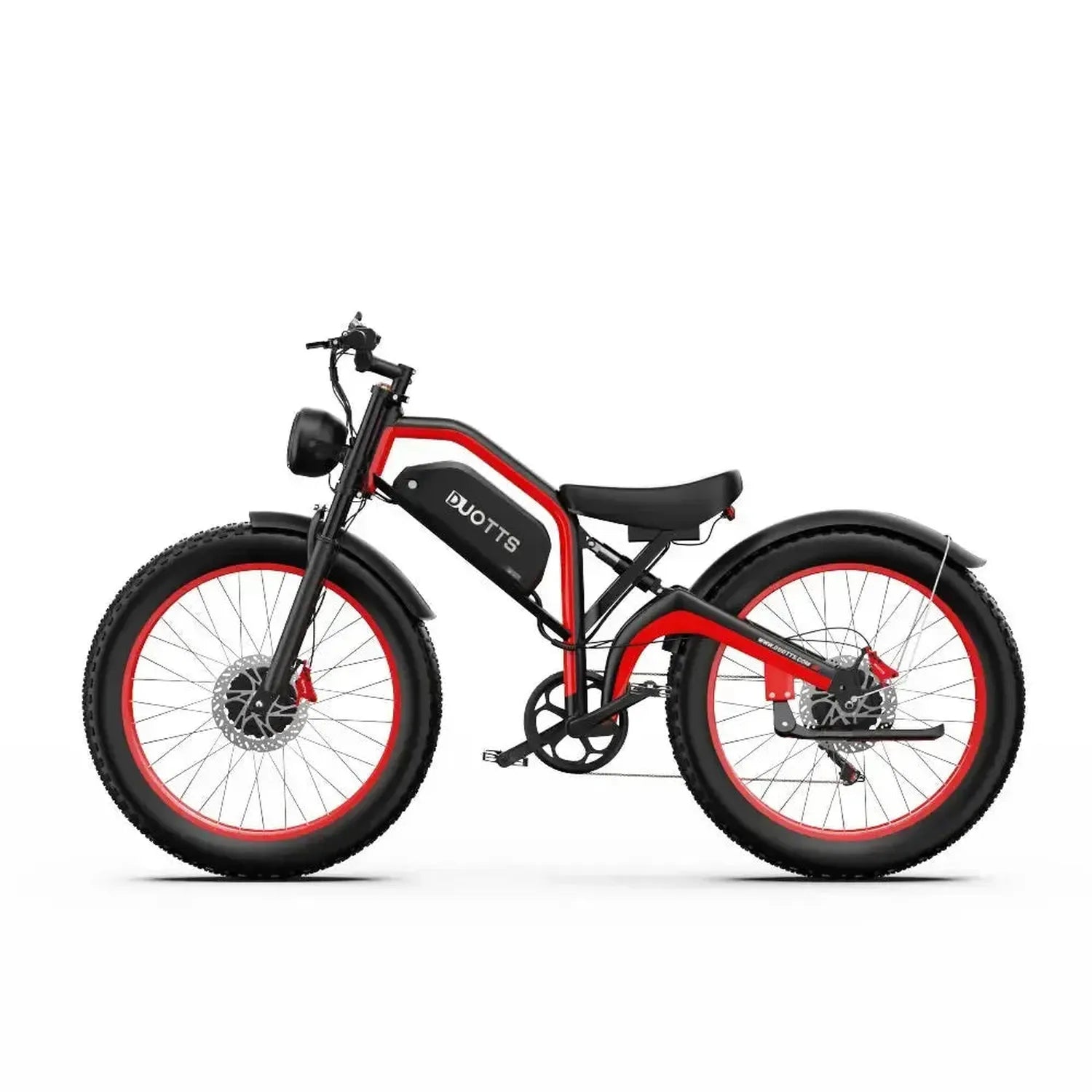 DUOTTS N26 Electric Bike Fat Tyre Full Suspension with Removable Battery up to 55 Km/h