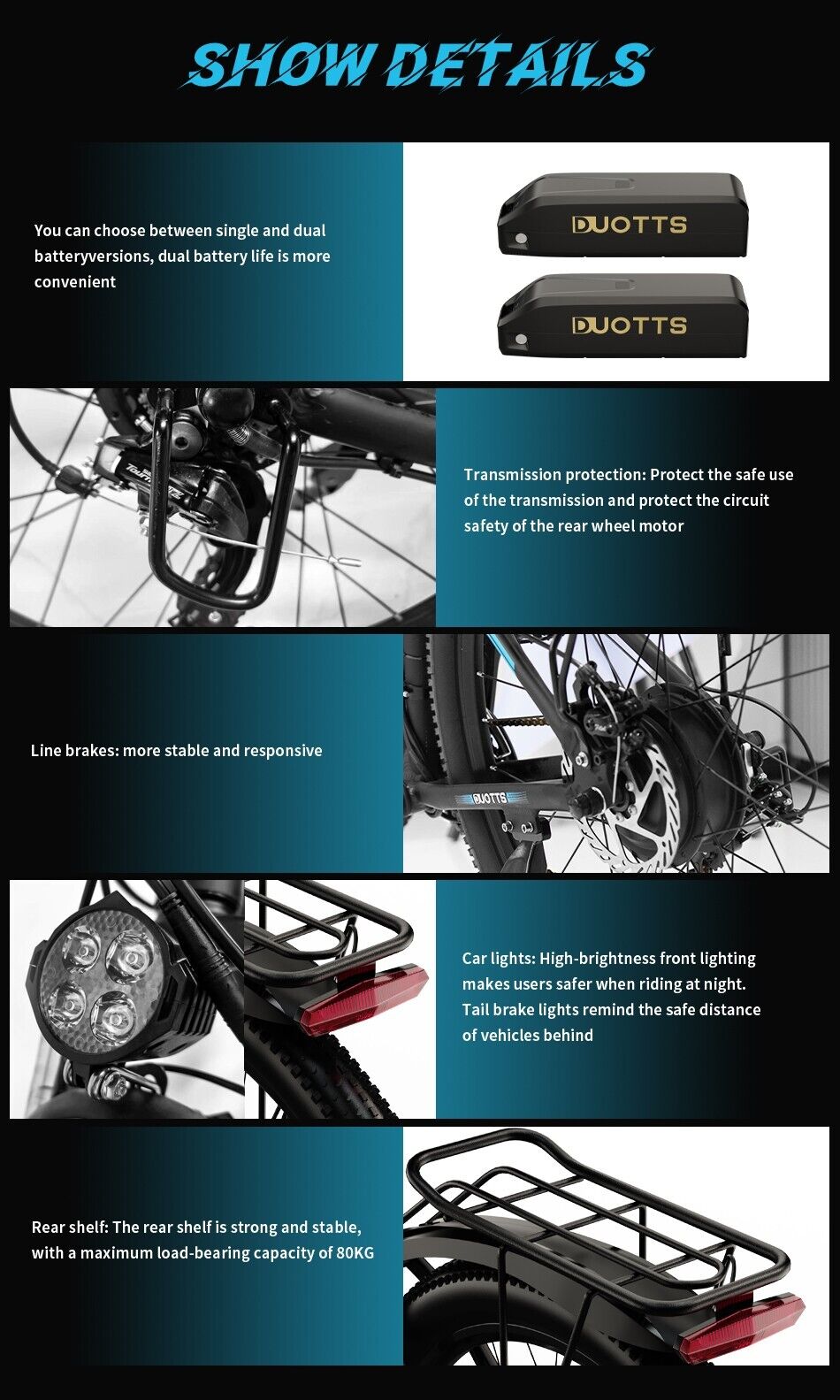 Duotts C29 Electric Bike