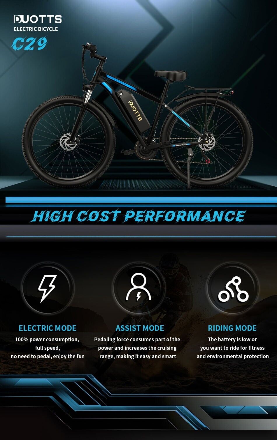 Duotts C29 Electric Bike