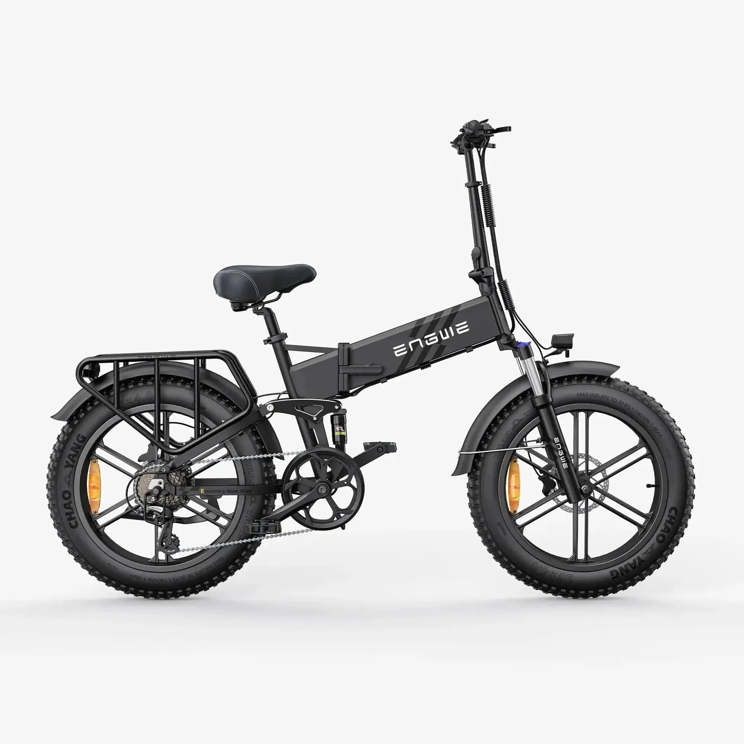 ENGWE Engine Pro 2.0 Foldable Electric Bike Fat Tyre Torque Sensor up to 45 Km/h