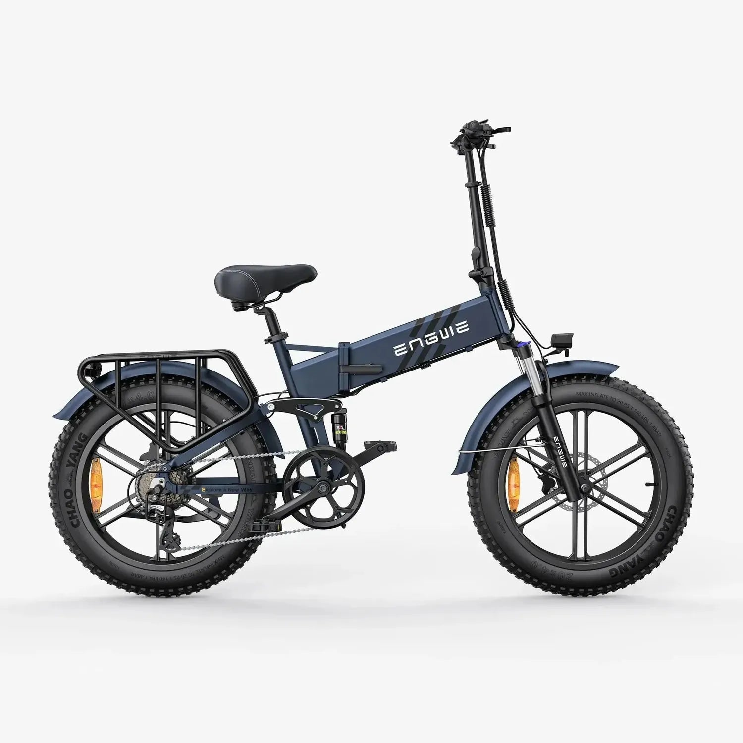 ENGWE Engine Pro 2.0 Foldable Electric Bike Fat Tyre Torque Sensor up to 45 Km/h