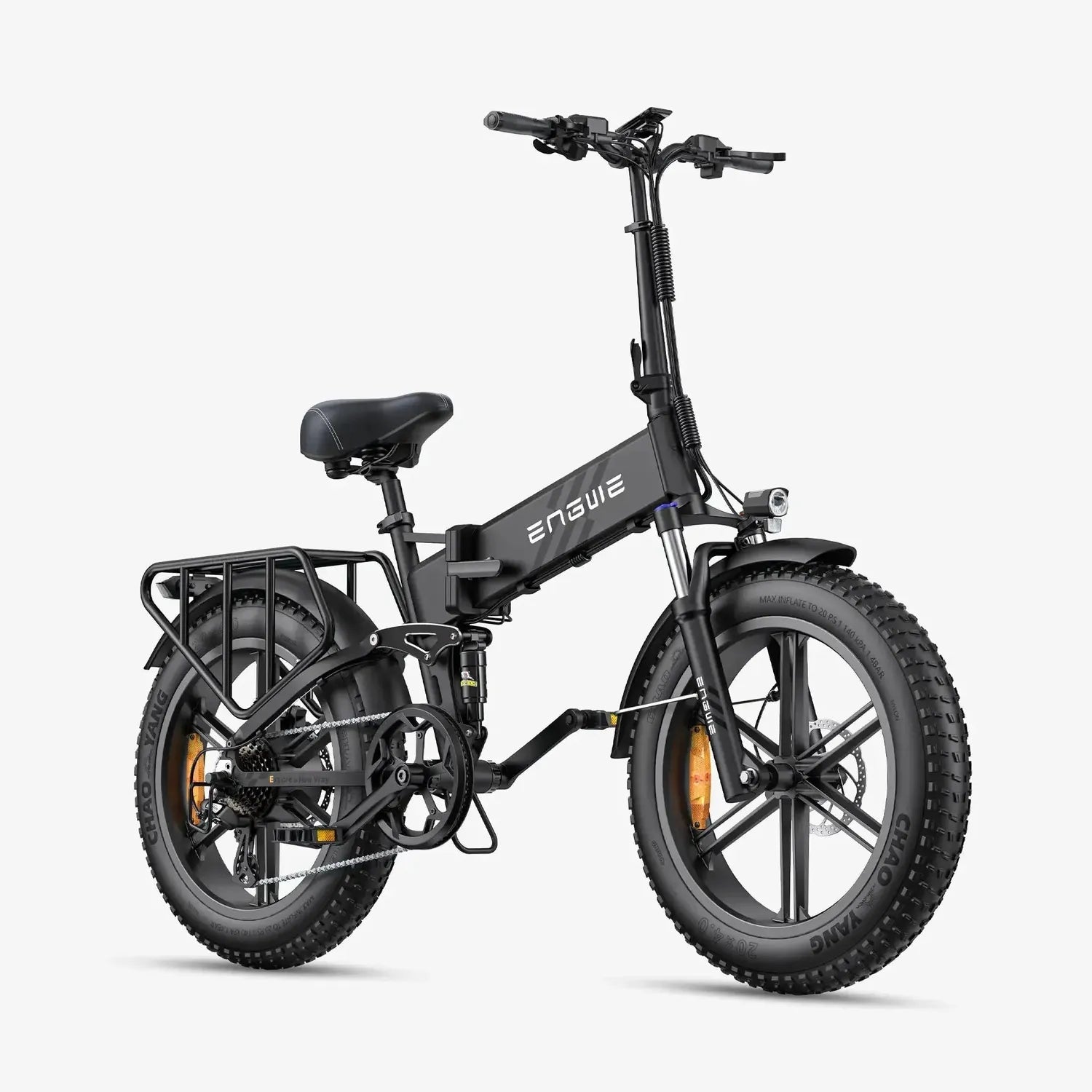 ENGWE Engine Pro 2.0 Foldable Electric Bike Fat Tyre Torque Sensor up to 45 Km/h