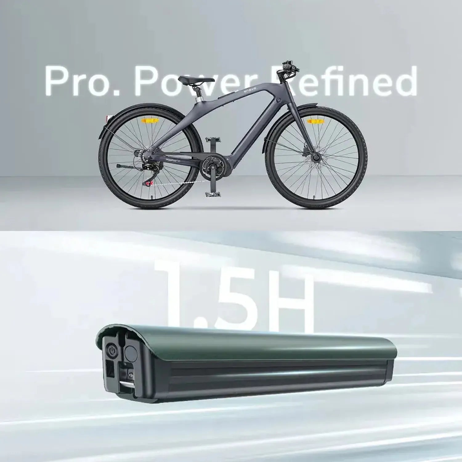 ENGWE N1 Pro Carbon Electric Bike Long Range with Hydraulic Brakes up to 25 Km/h