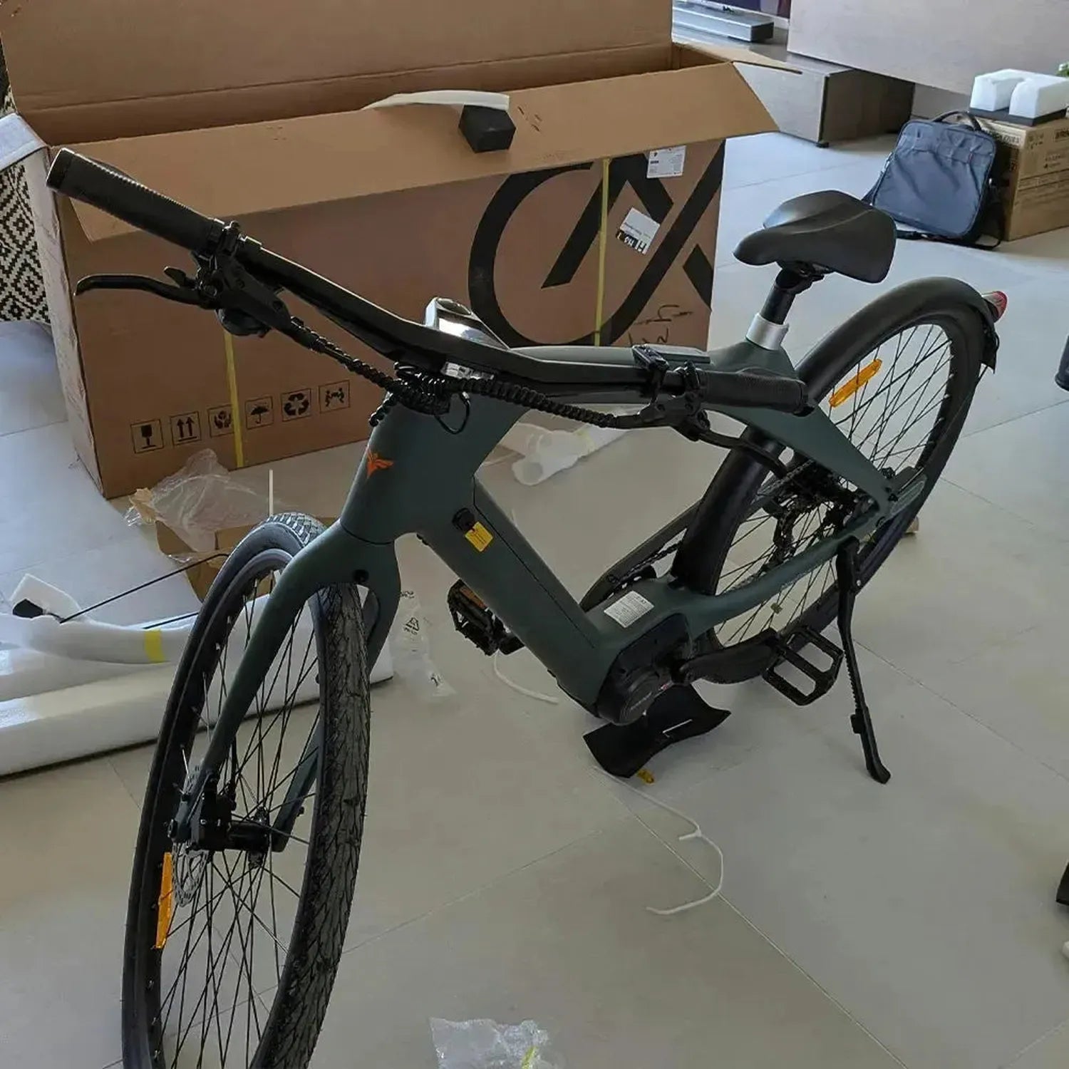 ENGWE N1 Pro Carbon Electric Bike Long Range with Hydraulic Brakes up to 25 Km/h
