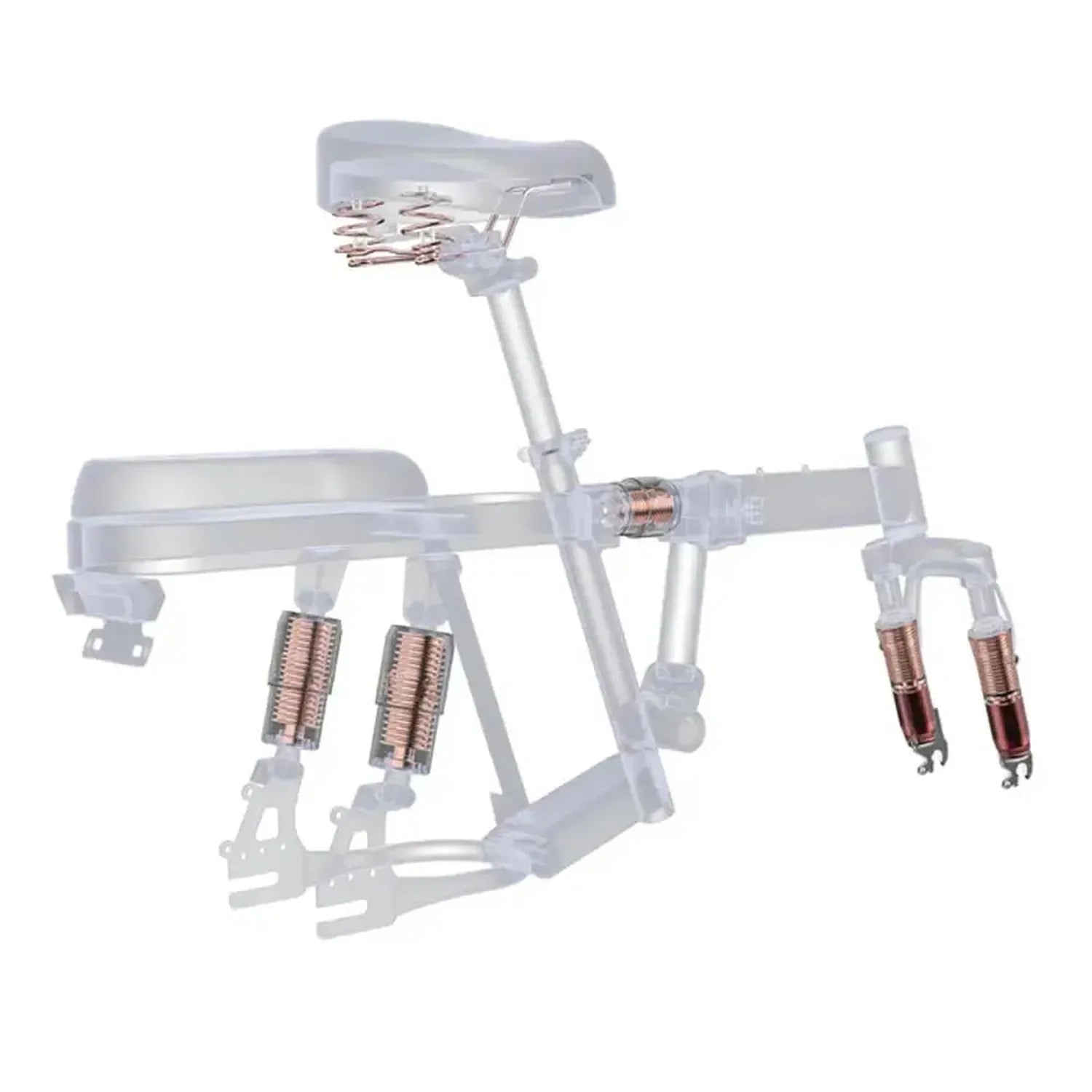 ENGWE T14 Foldable Electric Bike Compact Long Range with Suspension up to 33 Km/h