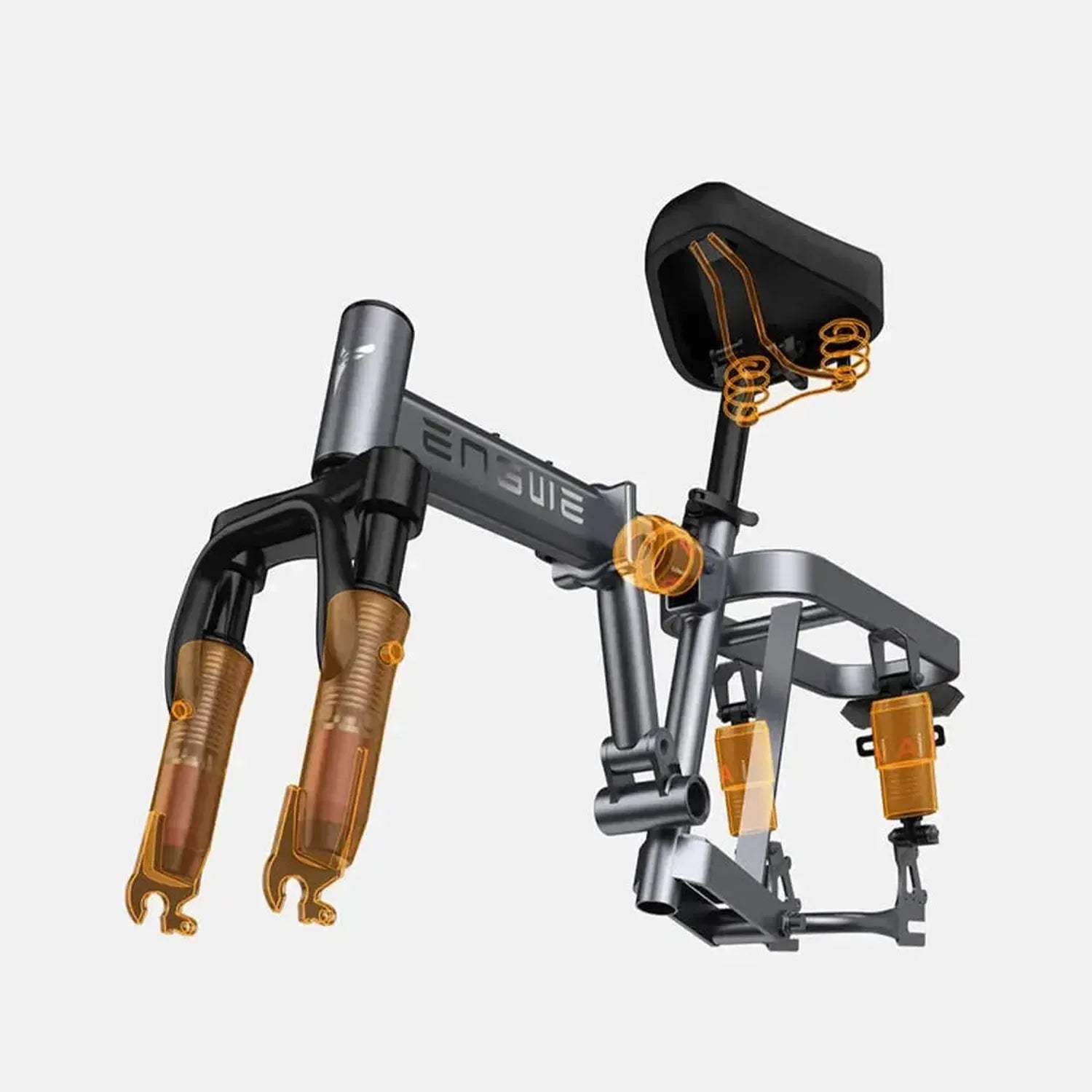 ENGWE T14 Foldable Electric Bike Compact Long Range with Suspension up to 33 Km/h