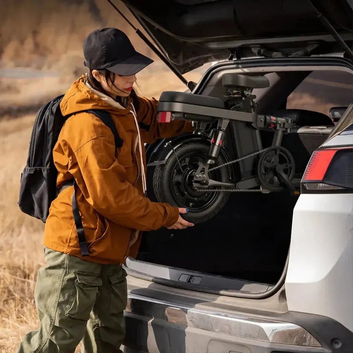 ENGWE T14 Foldable Electric Bike Compact Long Range with Suspension up to 33 Km/h