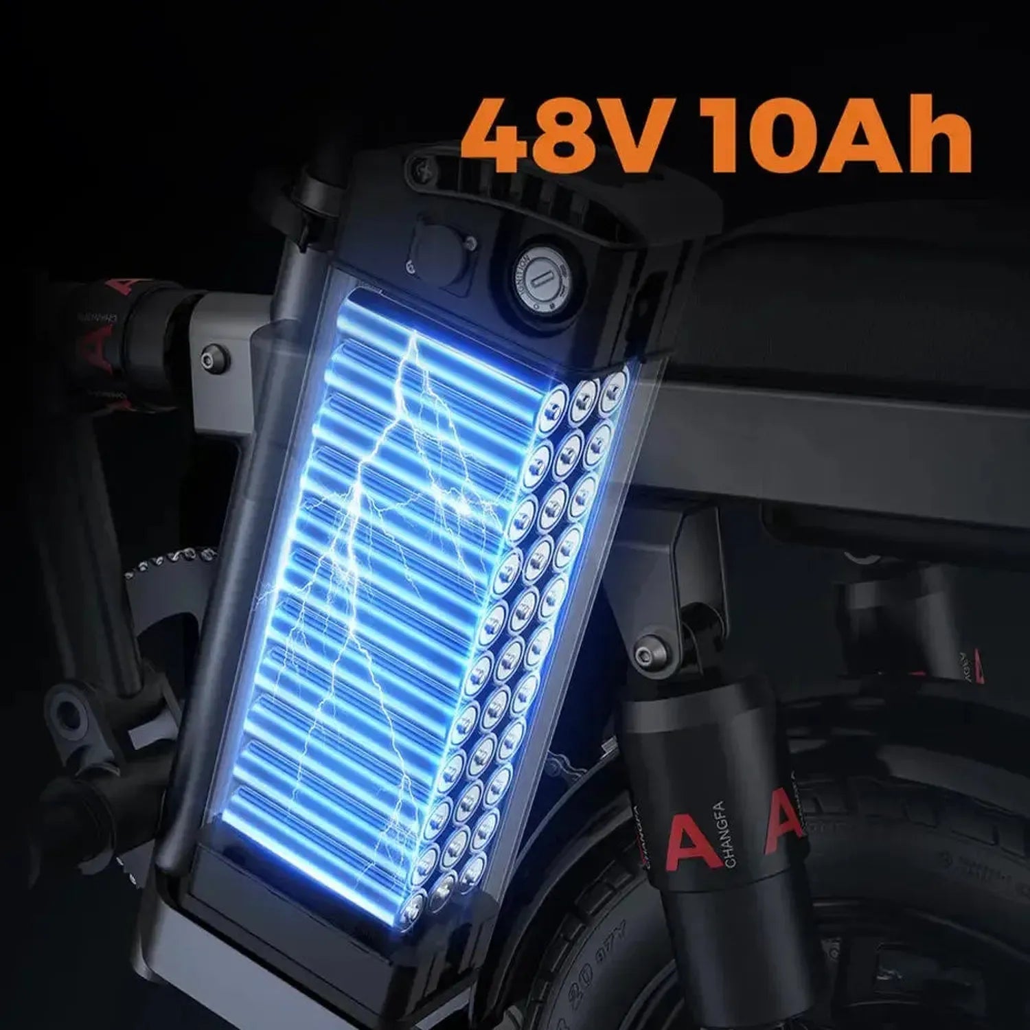 ENGWE T14 Foldable Electric Bike Compact Long Range with Suspension up to 33 Km/h