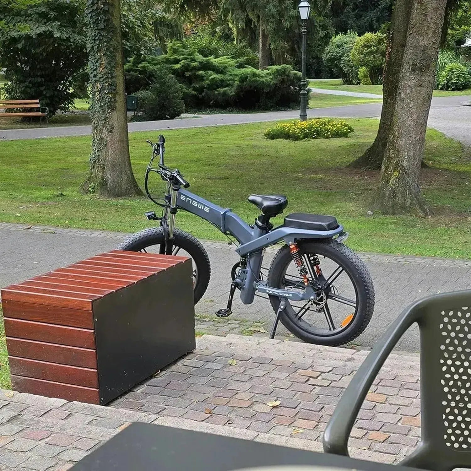 ENGWE X26 Foldable Electric Bike Fat Tyre Dual Battery Long Range up to 50 Km/h