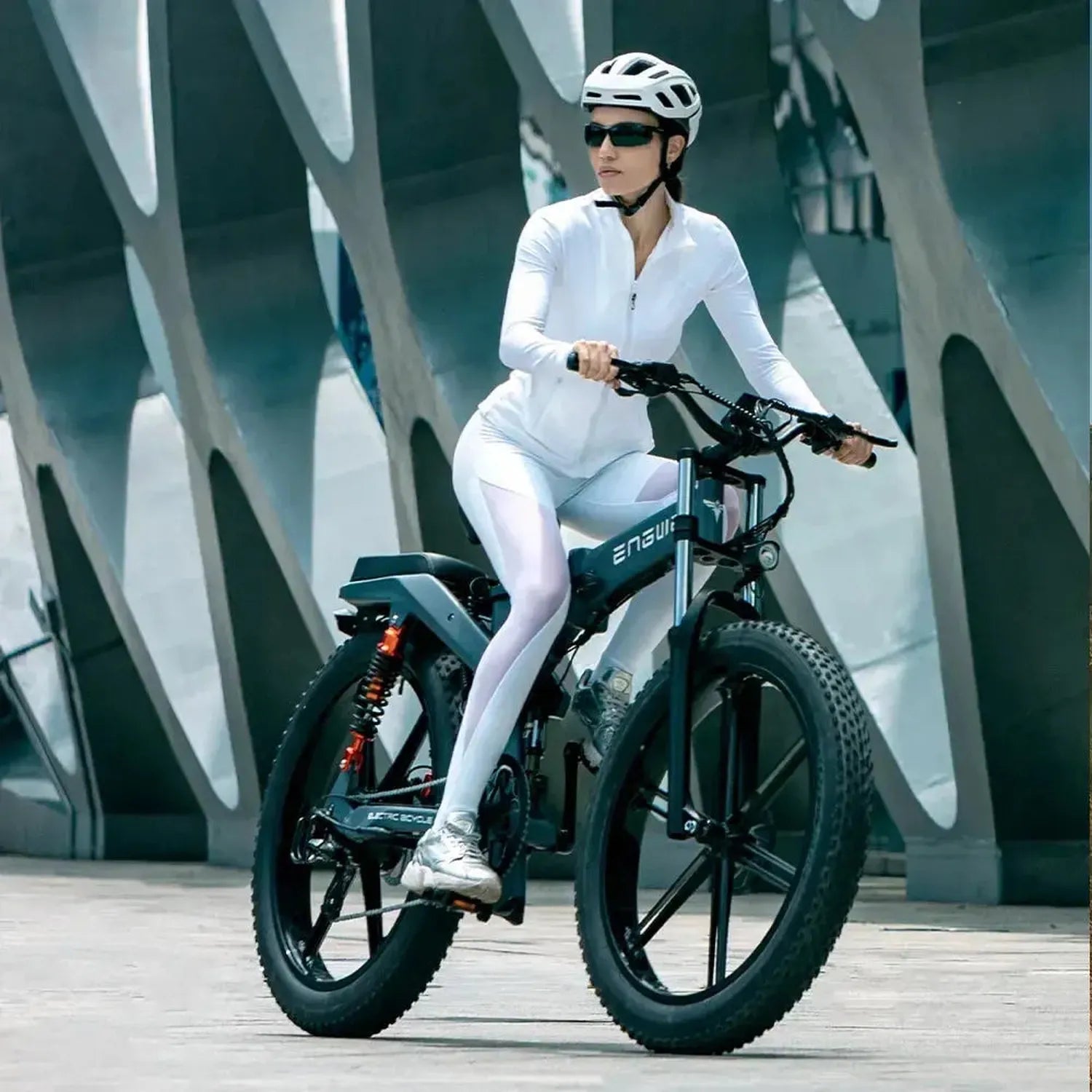 ENGWE X26 Foldable Electric Bike Fat Tyre Dual Battery Long Range up to 50 Km/h