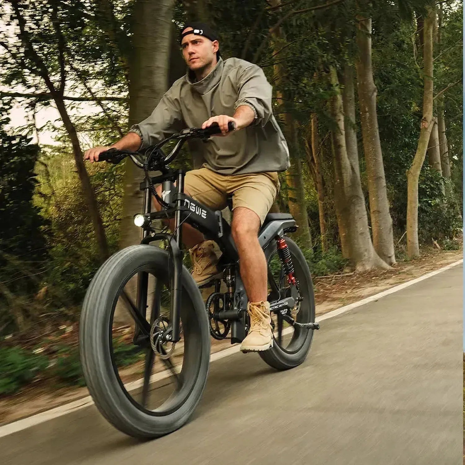 ENGWE X26 Foldable Electric Bike Fat Tyre Dual Battery Long Range up to 50 Km/h