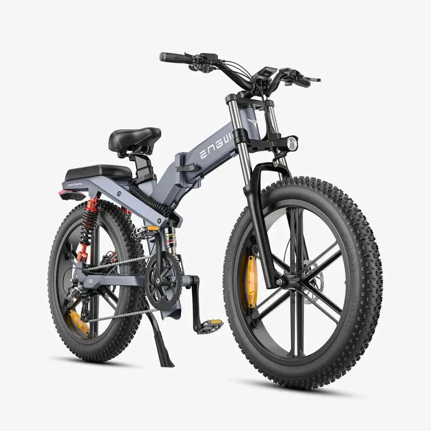 ENGWE X26 Foldable Electric Bike Fat Tyre Dual Battery Long Range up to 50 Km/h