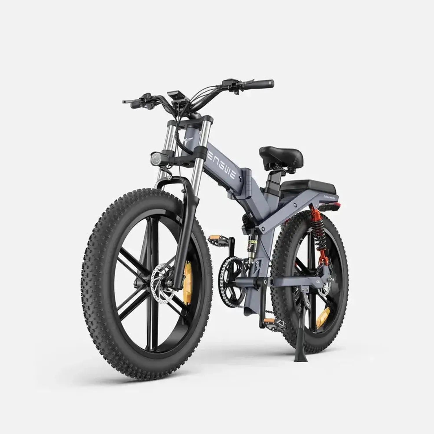 ENGWE X26 Foldable Electric Bike Fat Tyre Dual Battery Long Range up to 50 Km/h