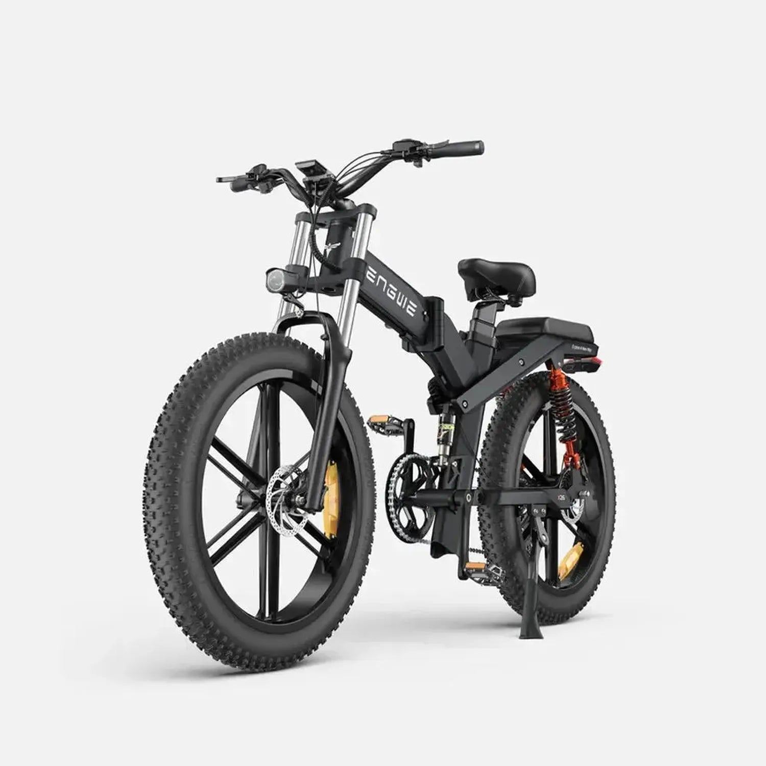 ENGWE X26 Foldable Electric Bike Fat Tyre Dual Battery Long Range up to 50 Km/h