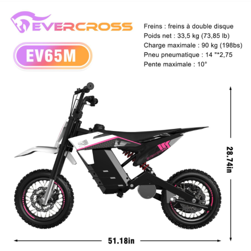 EVERCROSS EV65M - ELECTRIC-SCOOTER BIKE KIDS