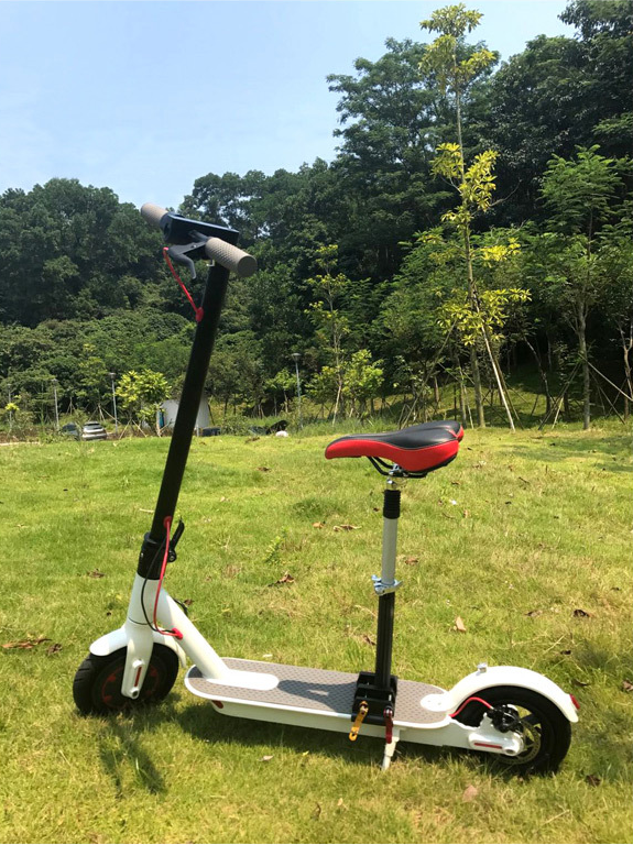 Electric Scooter Shock Absorbing Seat Cushion – Quick Release Comfort Seat