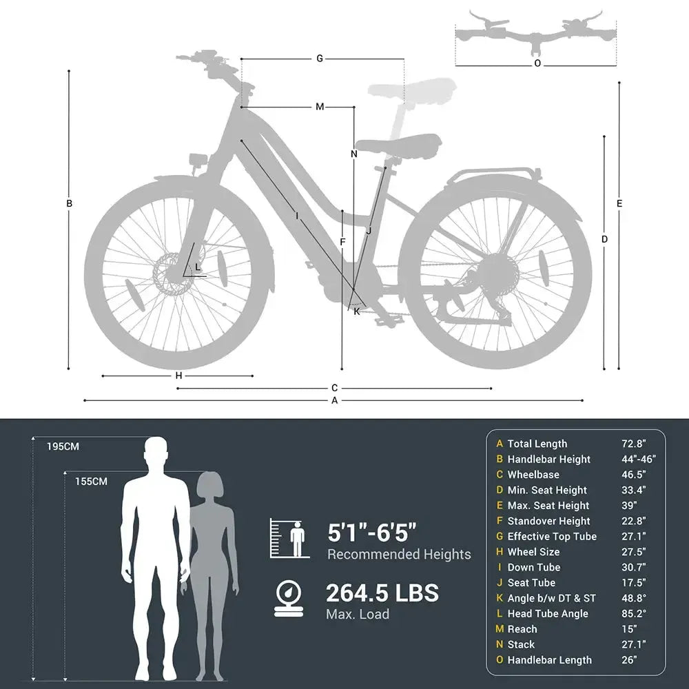 Eleglide C1 Step-Thru Electric Bike