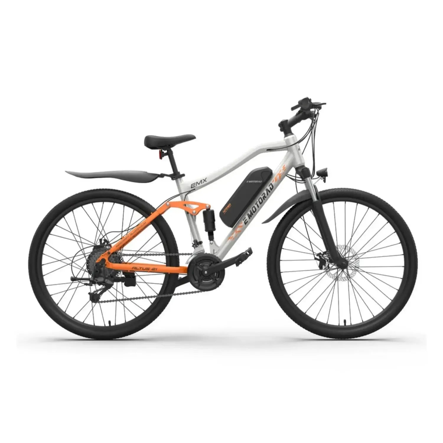 EMOTORAD EMX City Electric Bike 27.5 Inch Commuter with Suspension up to 25 Km/h