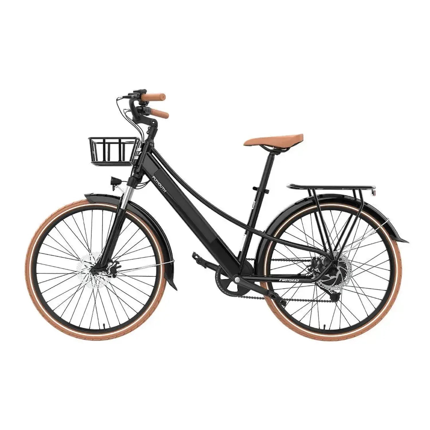 EMOTORAD Plymouth Step Through Electric Bike Commuter with Hydraulic Brakes up to 25 Km/h