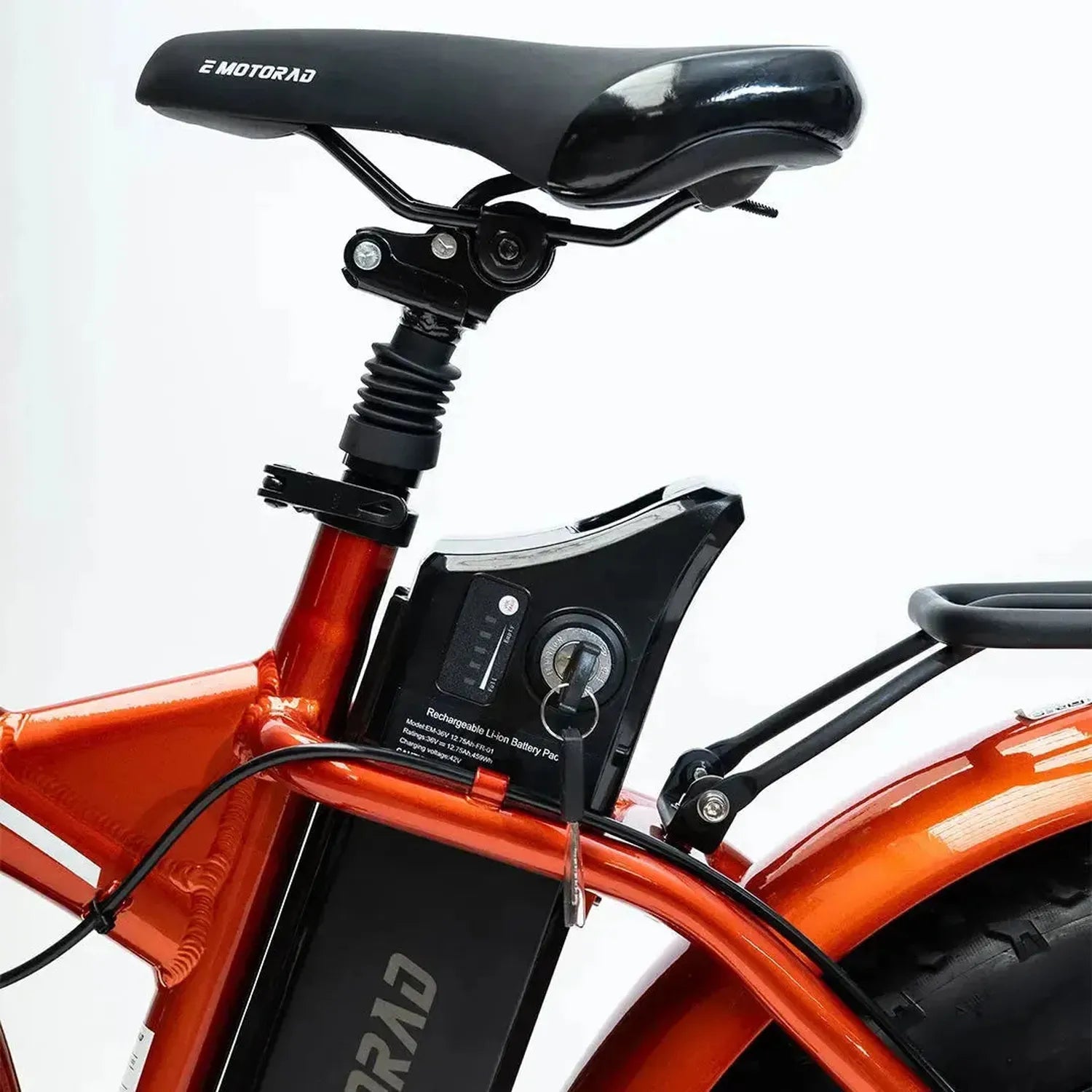 EMOTORAD TOLEDO Foldable Electric Bike Fat Tyre with Removable Battery up to 32 Km/h