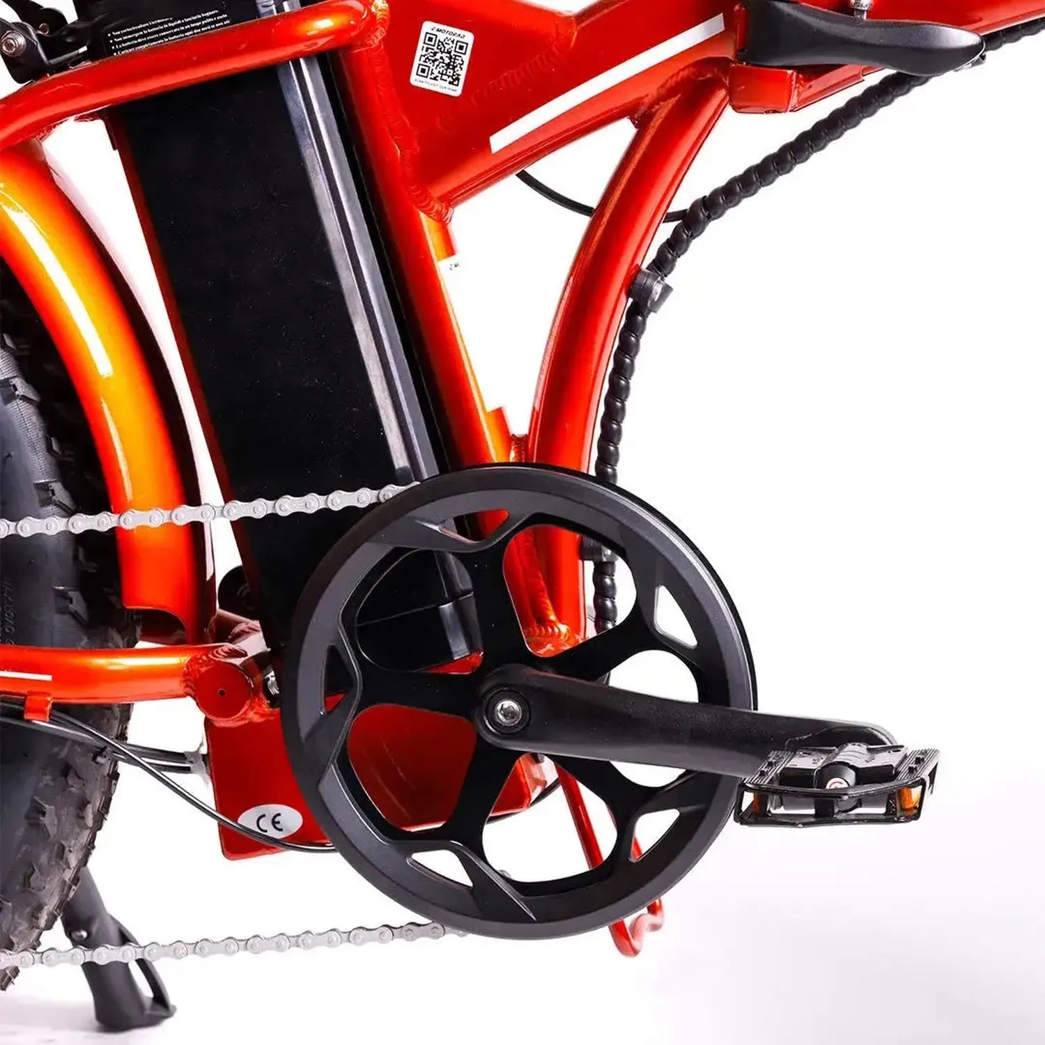 EMOTORAD TOLEDO Foldable Electric Bike Fat Tyre with Removable Battery up to 32 Km/h
