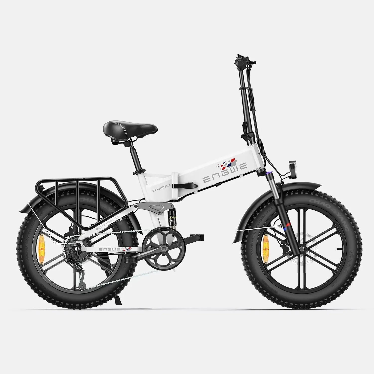 ENGWE Engine X Foldable Electric Bike Fat Tyre Long Range 7 Speed up to 60 Km/h