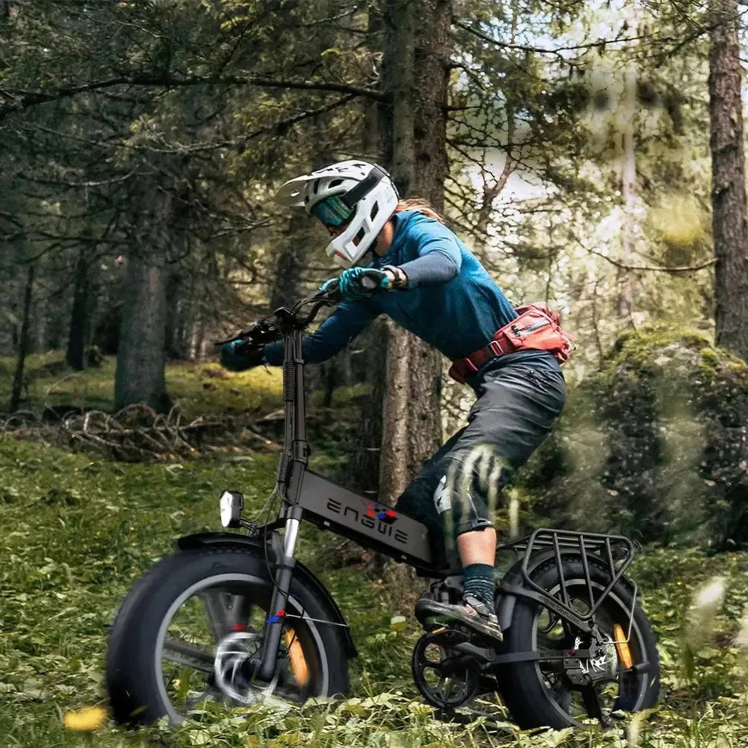 ENGWE Engine X Foldable Electric Bike Fat Tyre Long Range 7 Speed up to 60 Km/h