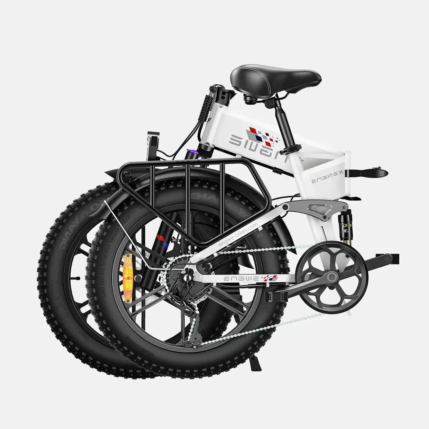 ENGWE Engine X Foldable Electric Bike Fat Tyre Long Range 7 Speed up to 60 Km/h