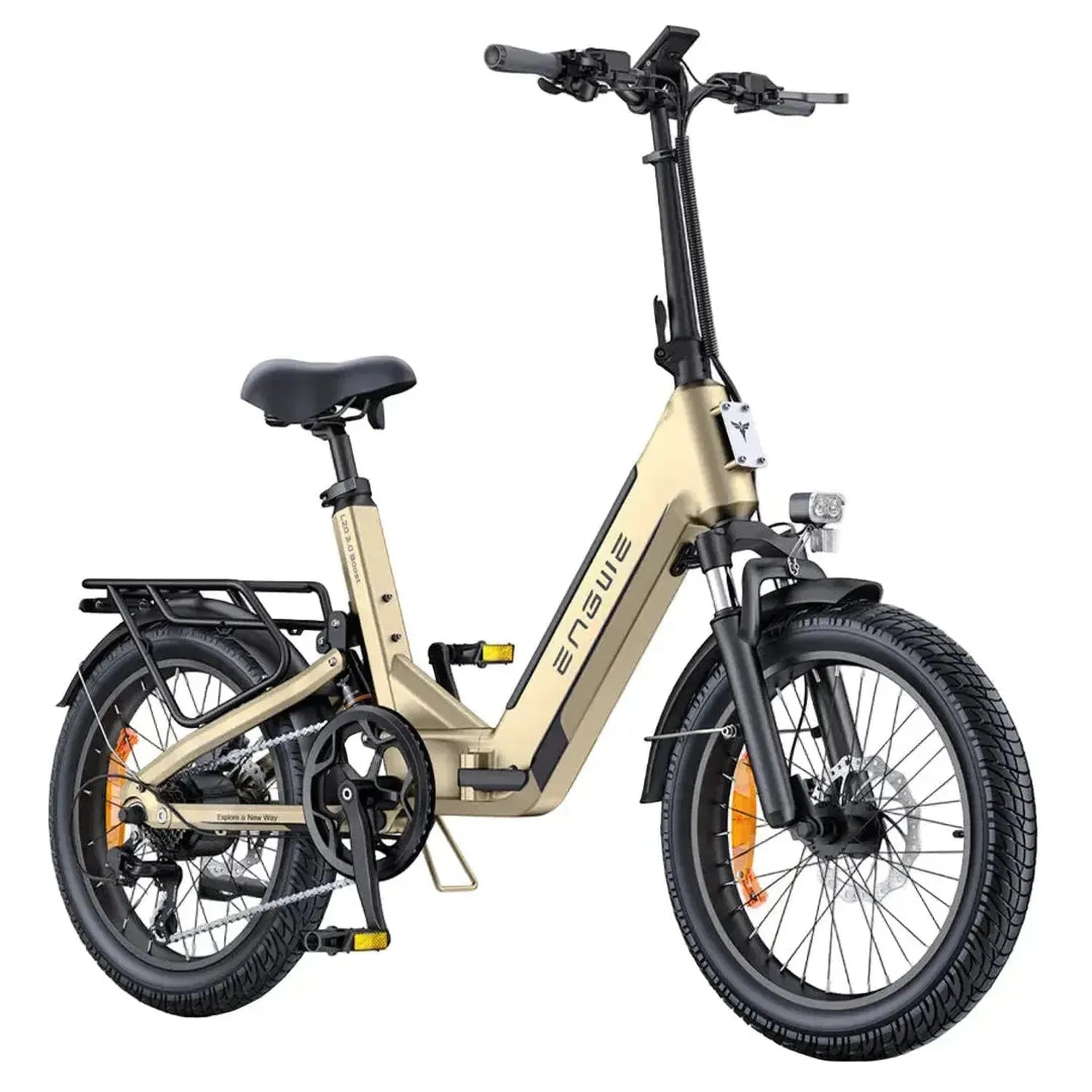 ENGWE L20 3.0 Boost Foldable Electric Bike Long Range Full Suspension up to 25 Km/h