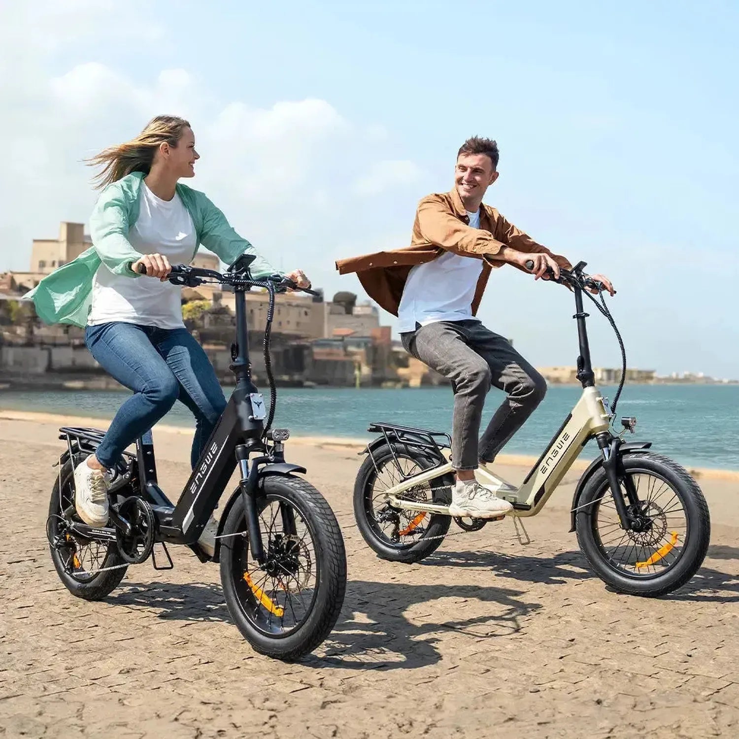 ENGWE L20 3.0 Boost Foldable Electric Bike Long Range Full Suspension up to 25 Km/h
