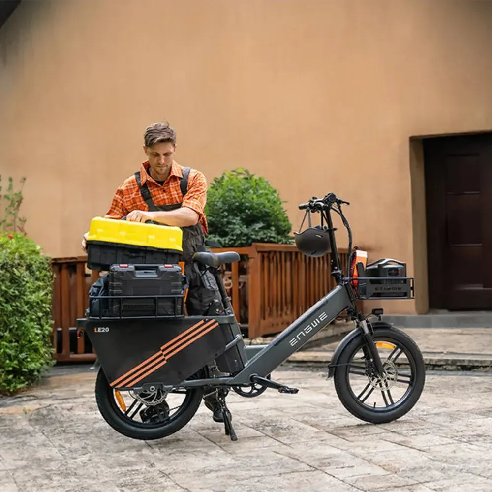 Engwe LE20 Cargo Dual-Battery Electric Bike