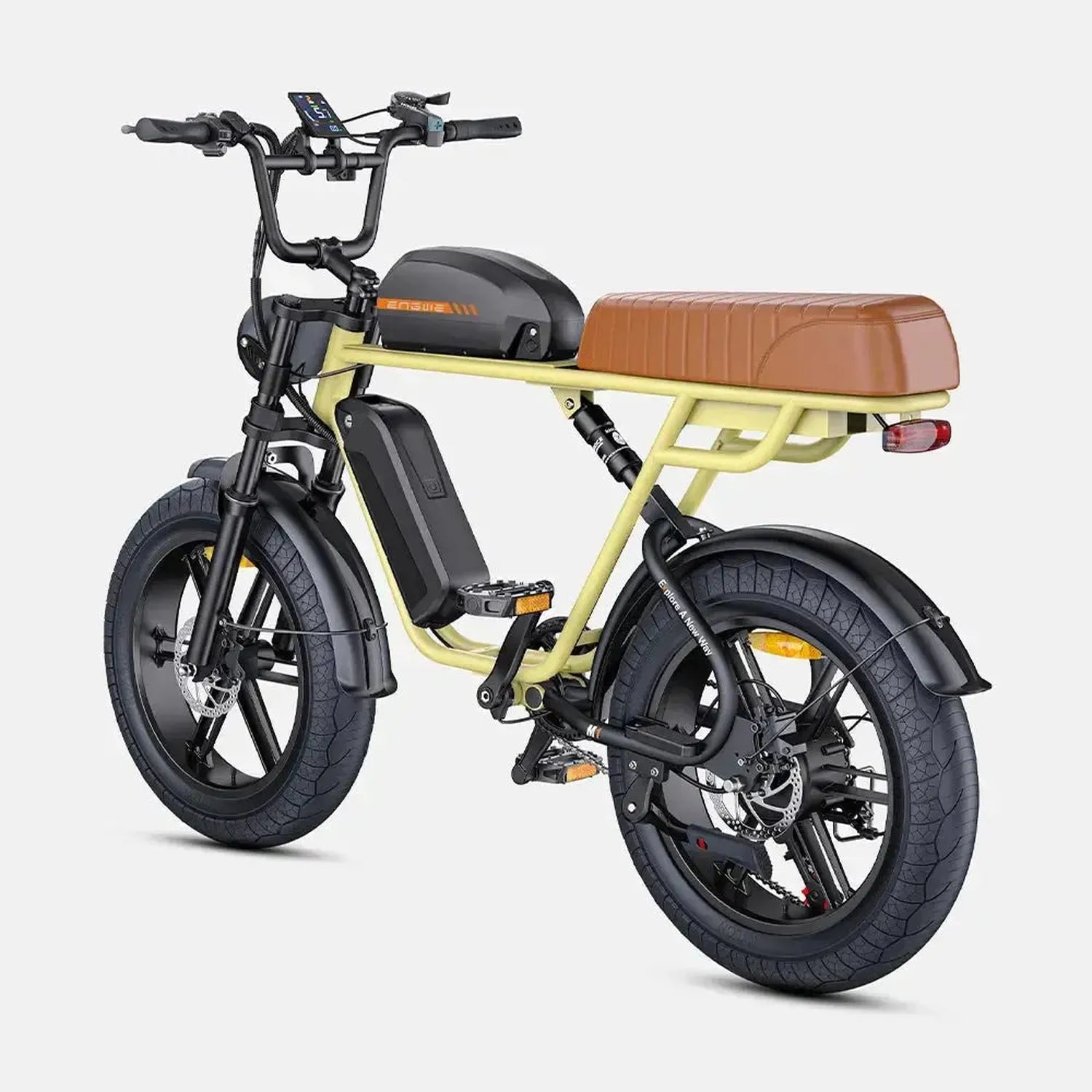 ENGWE M1 Dual Battery Electric Bike Fat Tyre Long Range Cruiser up to 45 Km/h