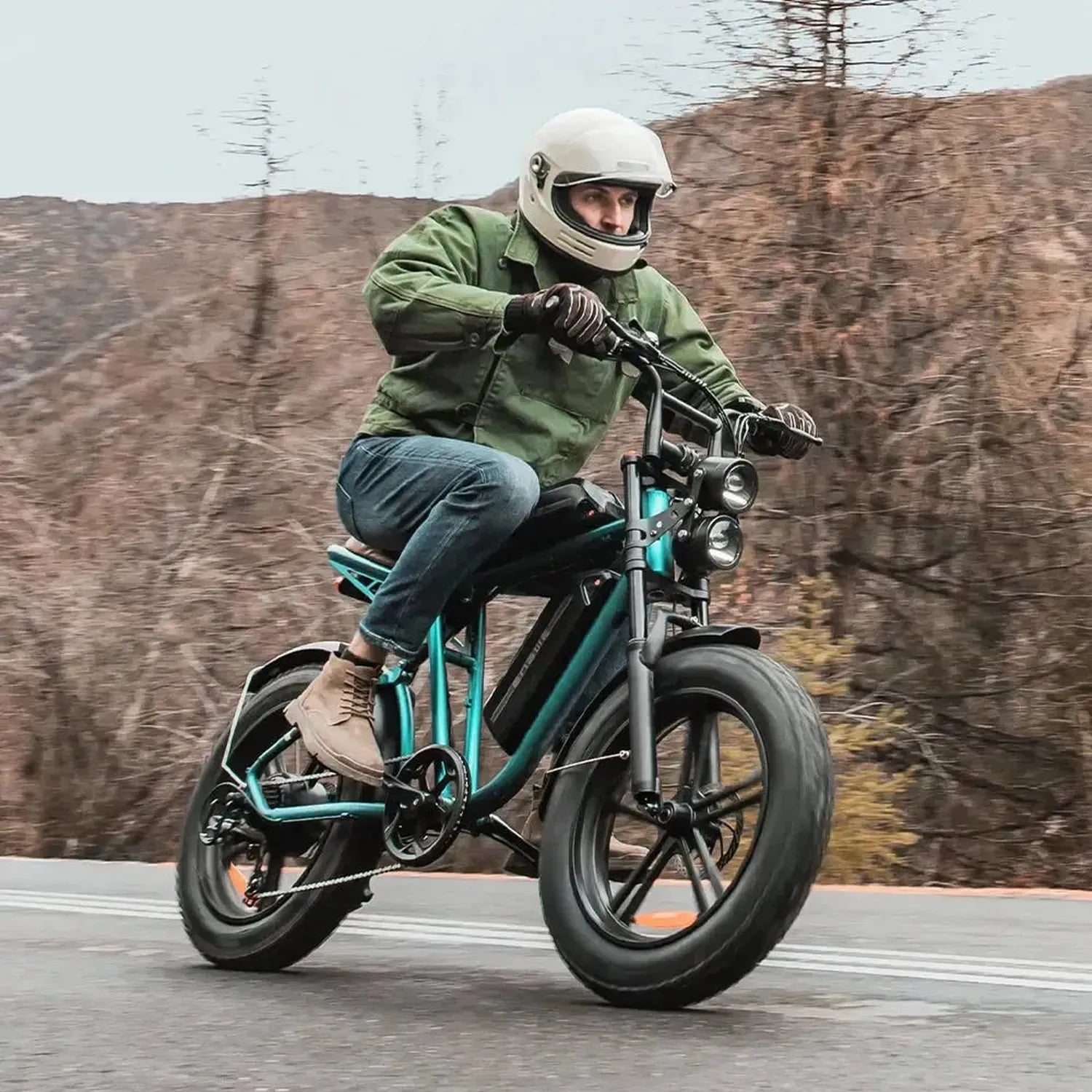 ENGWE M20 Dual Battery Electric Bike Fat Tyre Long Range Cruiser up to 45 Km/h
