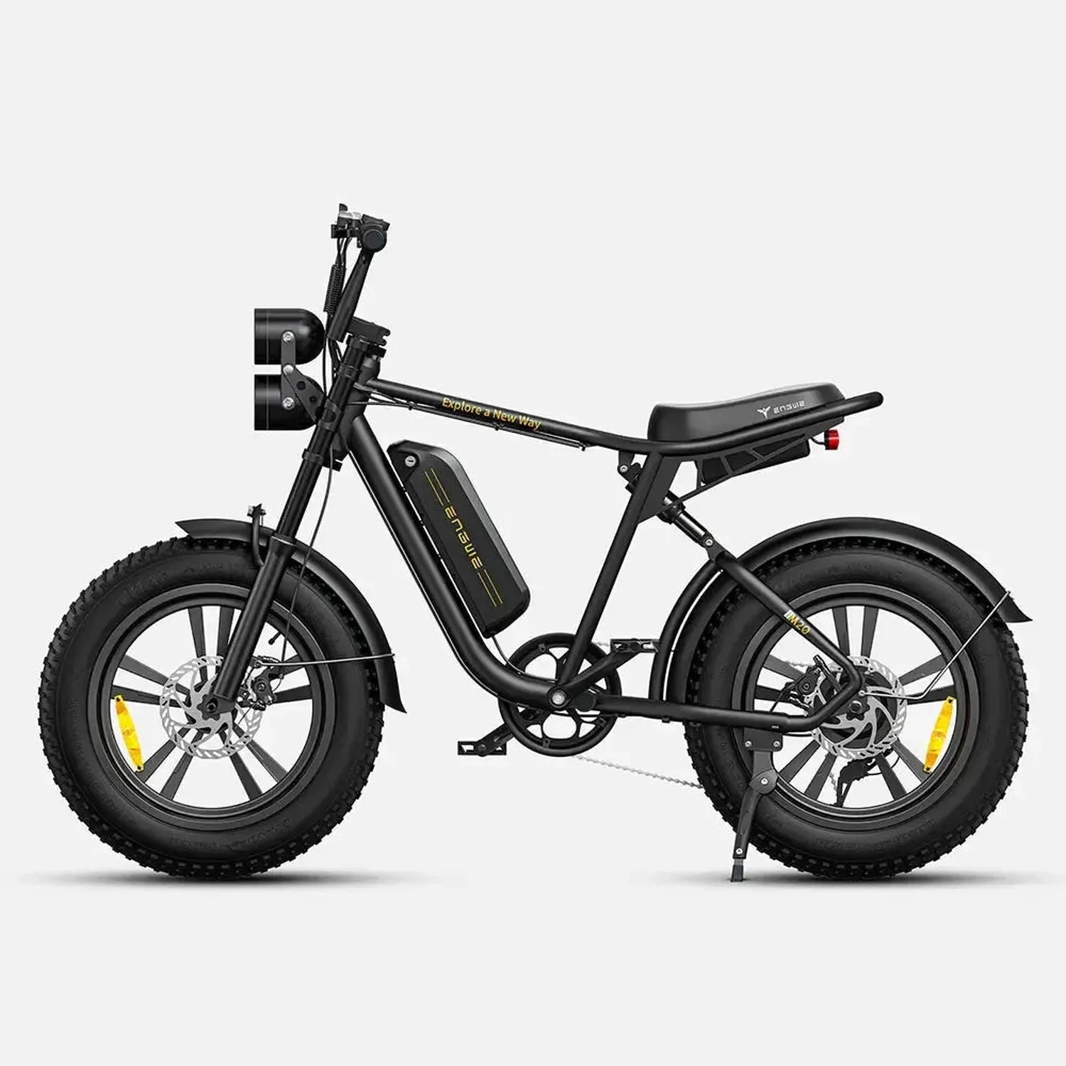 ENGWE M20 Electric Bike Fat Tyre Single Battery with Dual Suspension up to 45 Km/h