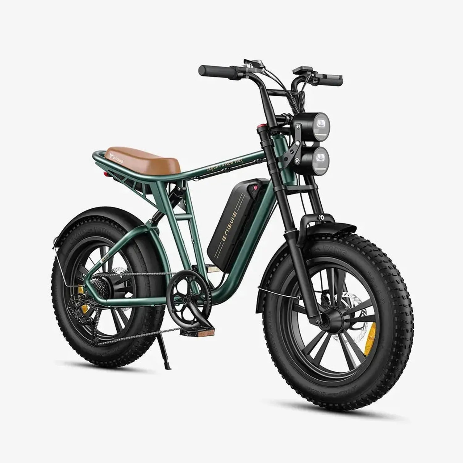 ENGWE M20 Electric Bike Fat Tyre Single Battery with Dual Suspension up to 45 Km/h