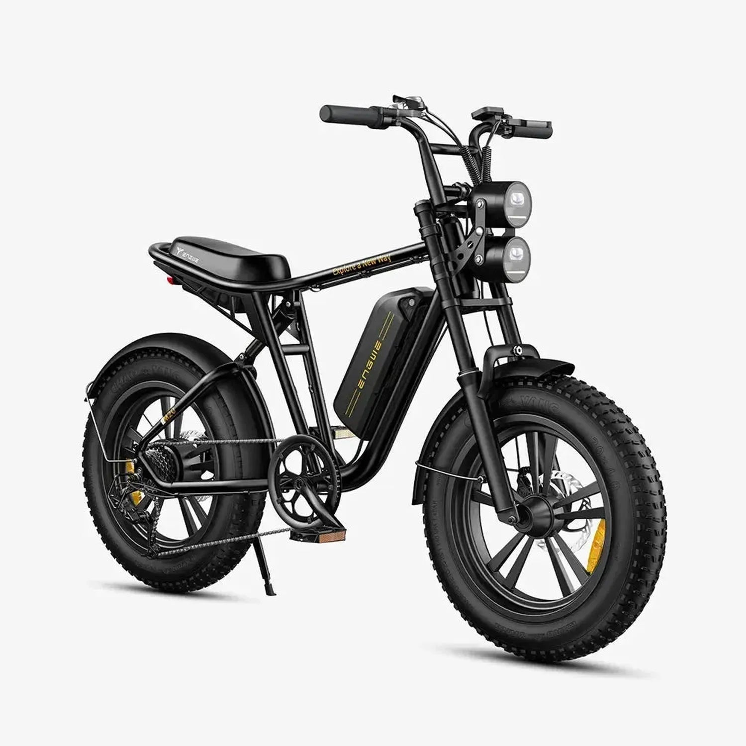 ENGWE M20 Electric Bike Fat Tyre Single Battery with Dual Suspension up to 45 Km/h