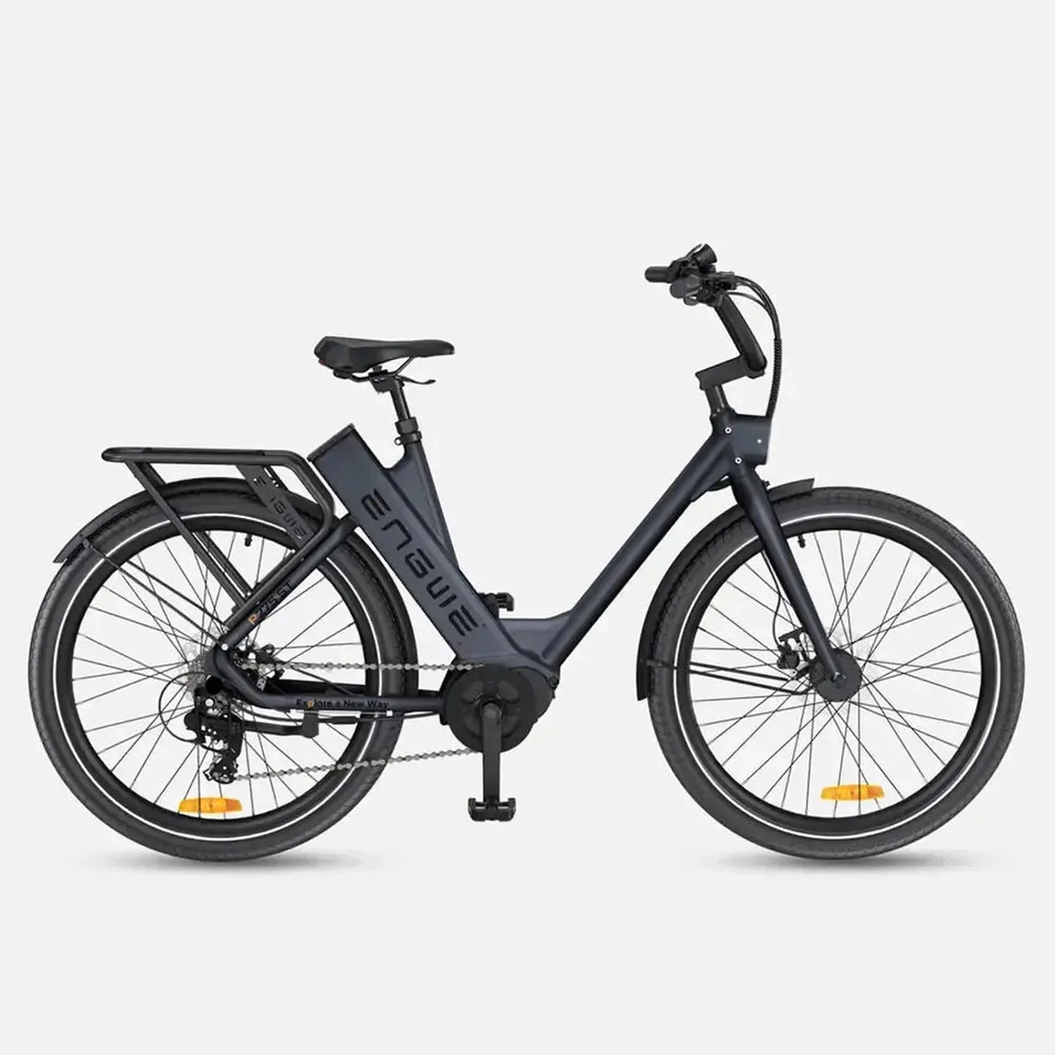 ENGWE P275 Step Through Electric Bike Long Range with Smart Display